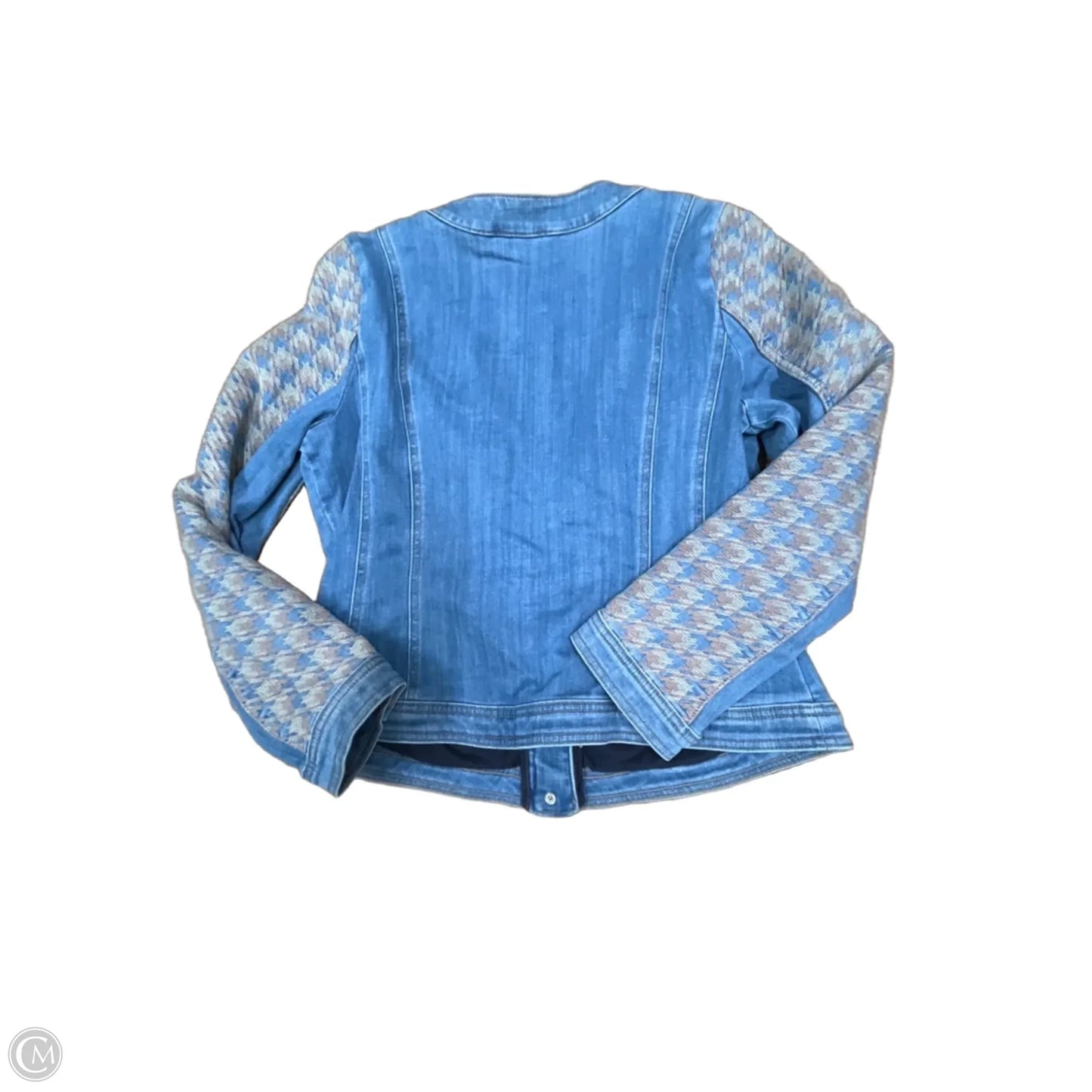 Jacket Denim By White House Black Market In Blue Denim, Size: L