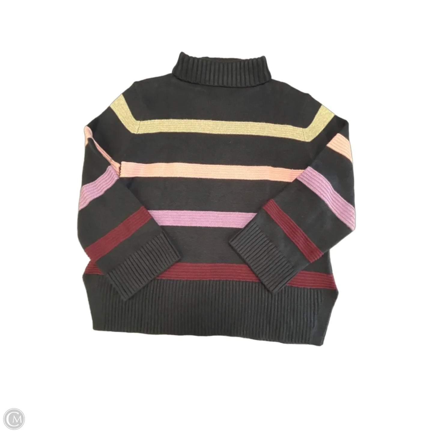 Sweater By Talbots In Striped Pattern, Size: Xl