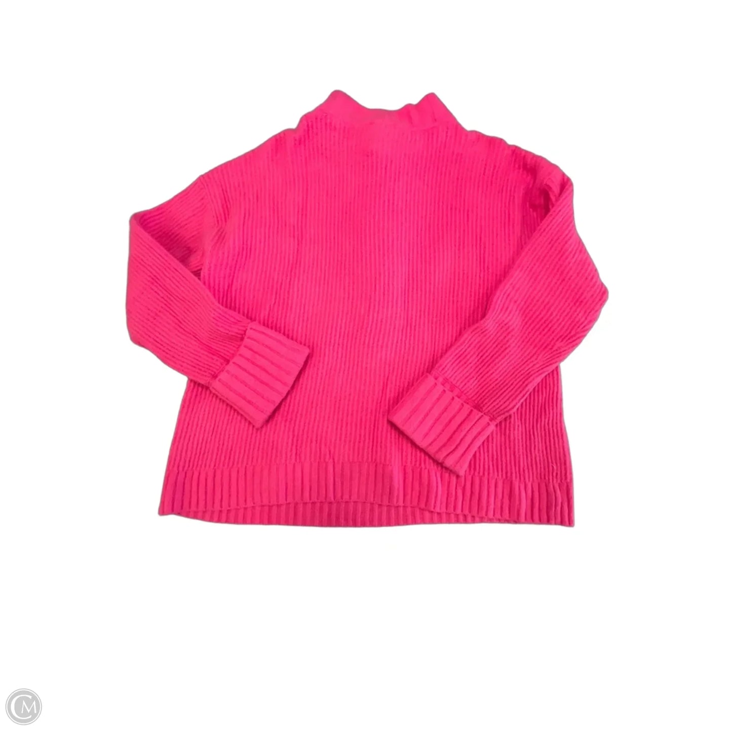 Sweater By Talbots In Pink, Size: L