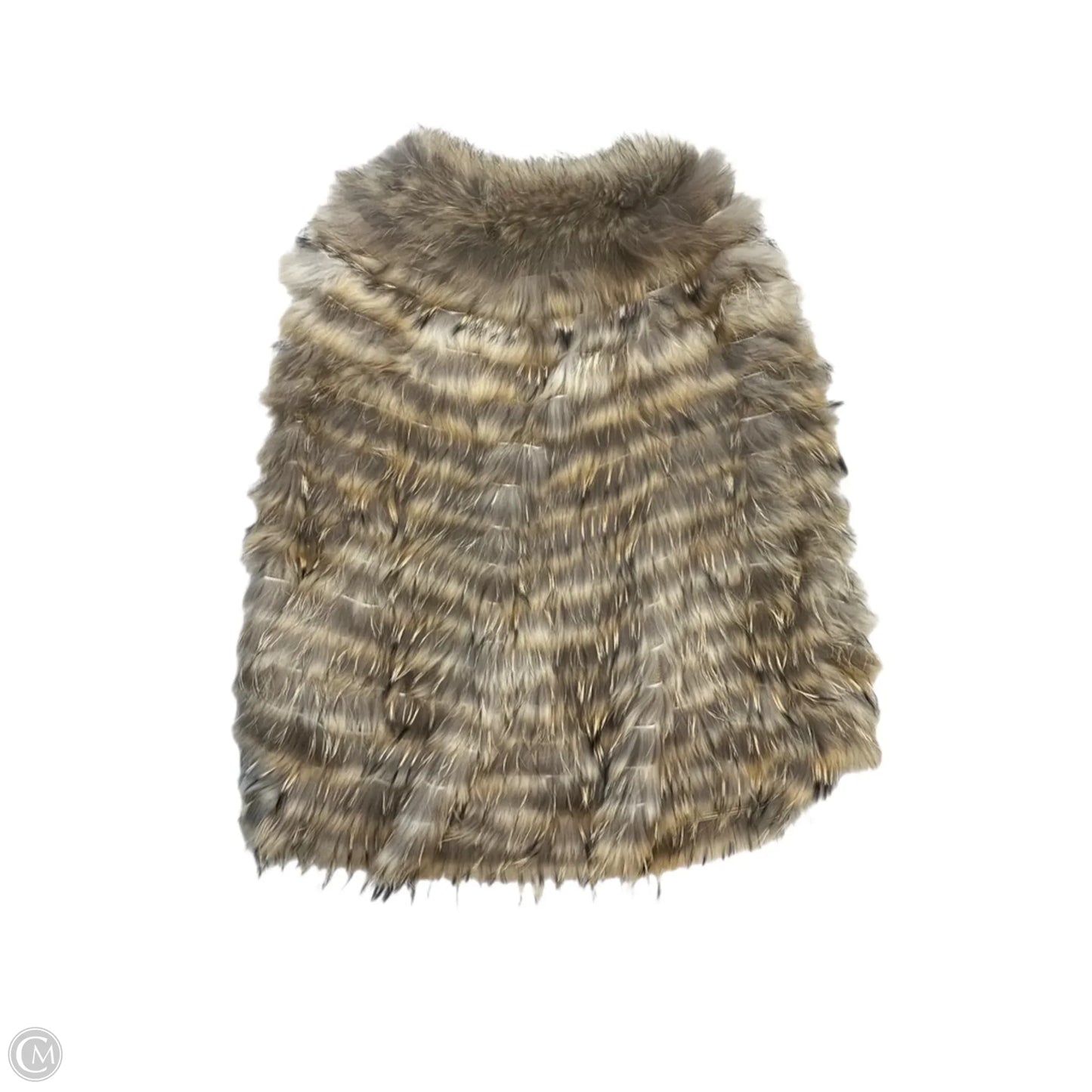 Shawl By Clothes Mentor In Brown, Size: Osfm