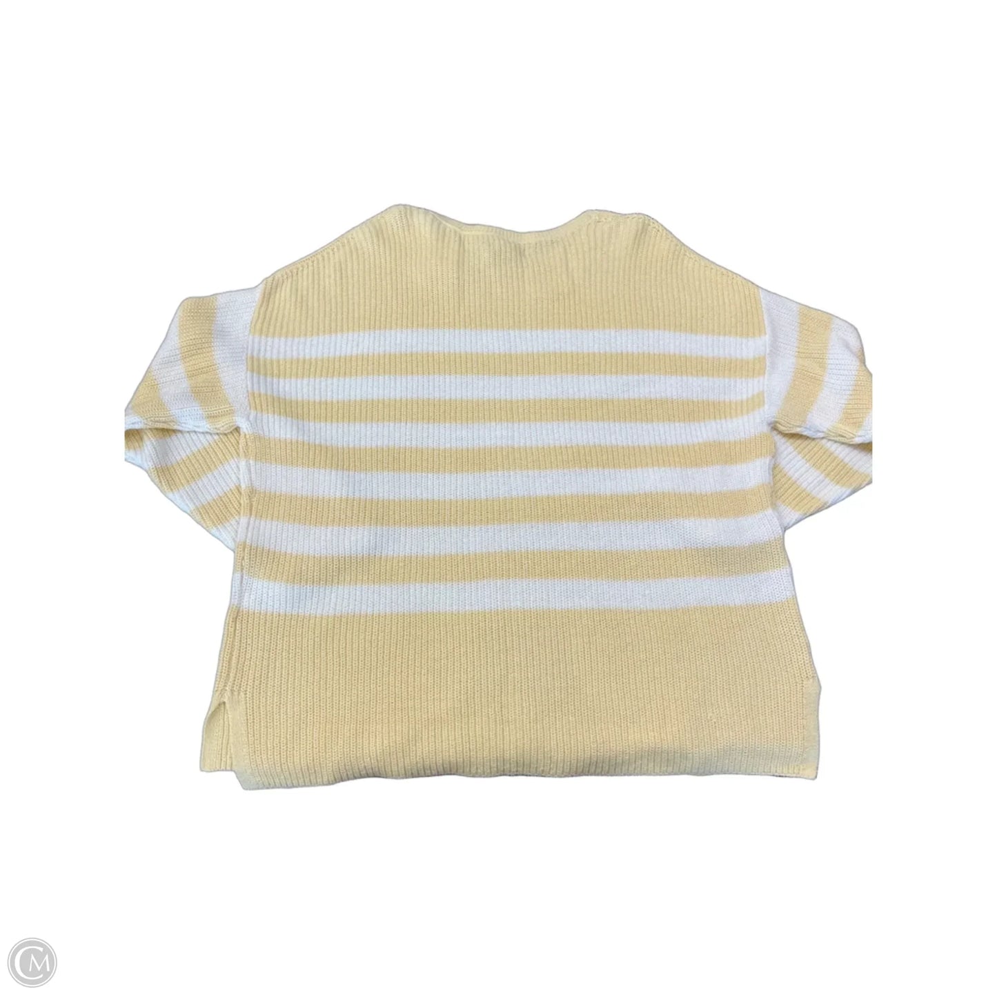 Sweater By Croft And Barrow In Yellow, Size: 2x