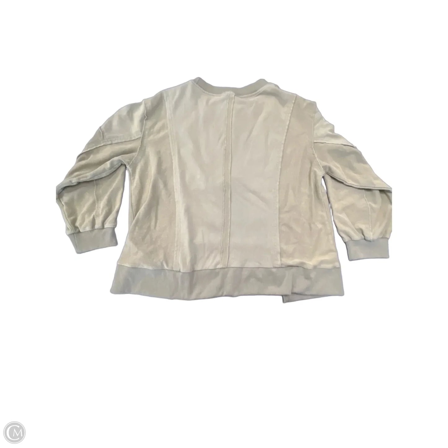 Top Long Sleeve By Pol In Green, Size: L