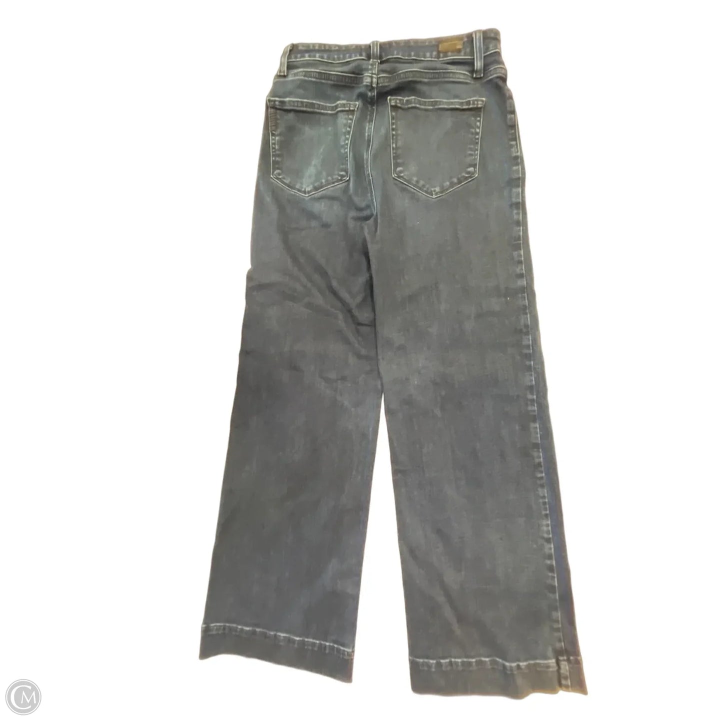 Jeans Wide Leg By Paige In Blue Denim, Size: 4