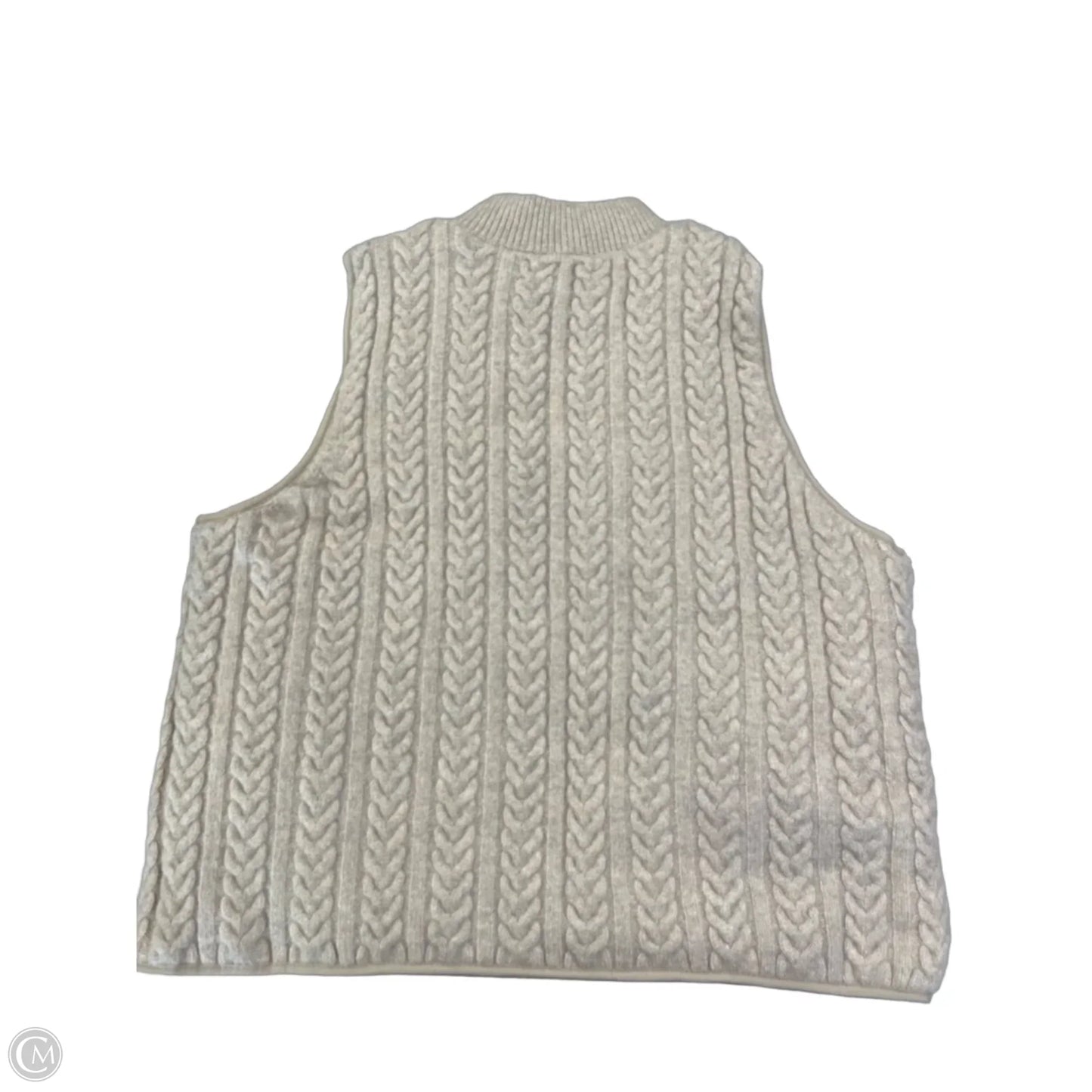 Vest Sweater By Joie In Tan, Size: Xl