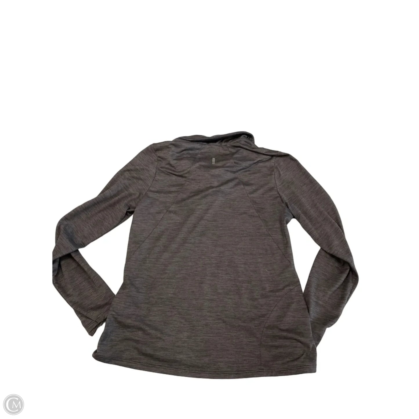 Athletic Sweatshirt Collar By Rei In Grey, Size: S