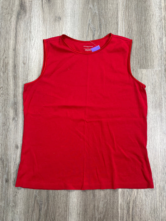Tank Top By Christopher And Banks  Size: L
