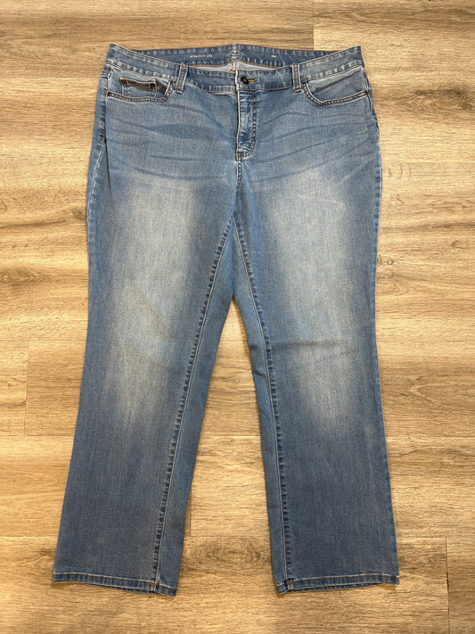Jeans Straight By St Johns Bay  Size: 18