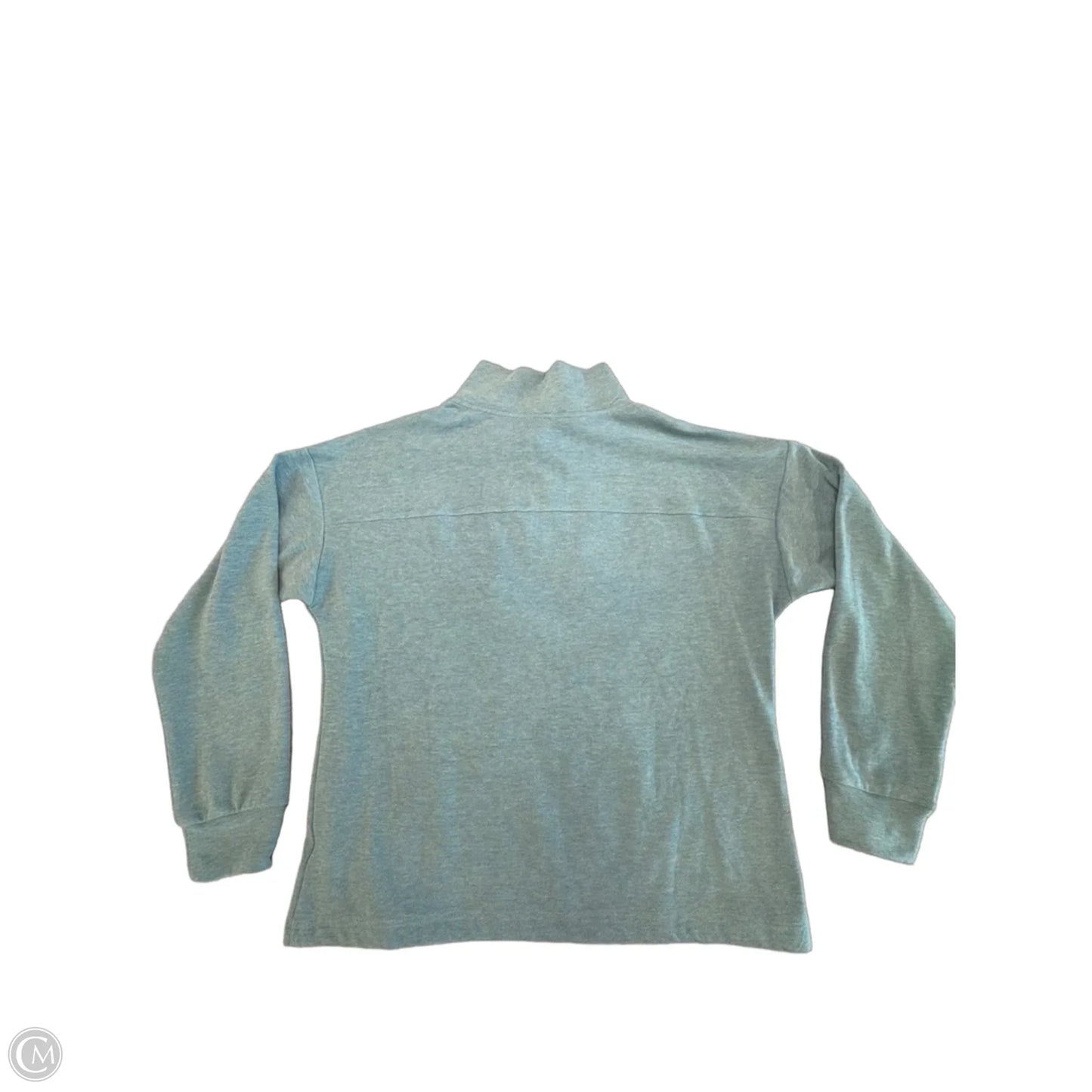 Sweatshirt Collar By Te Verde In Blue, Size: L