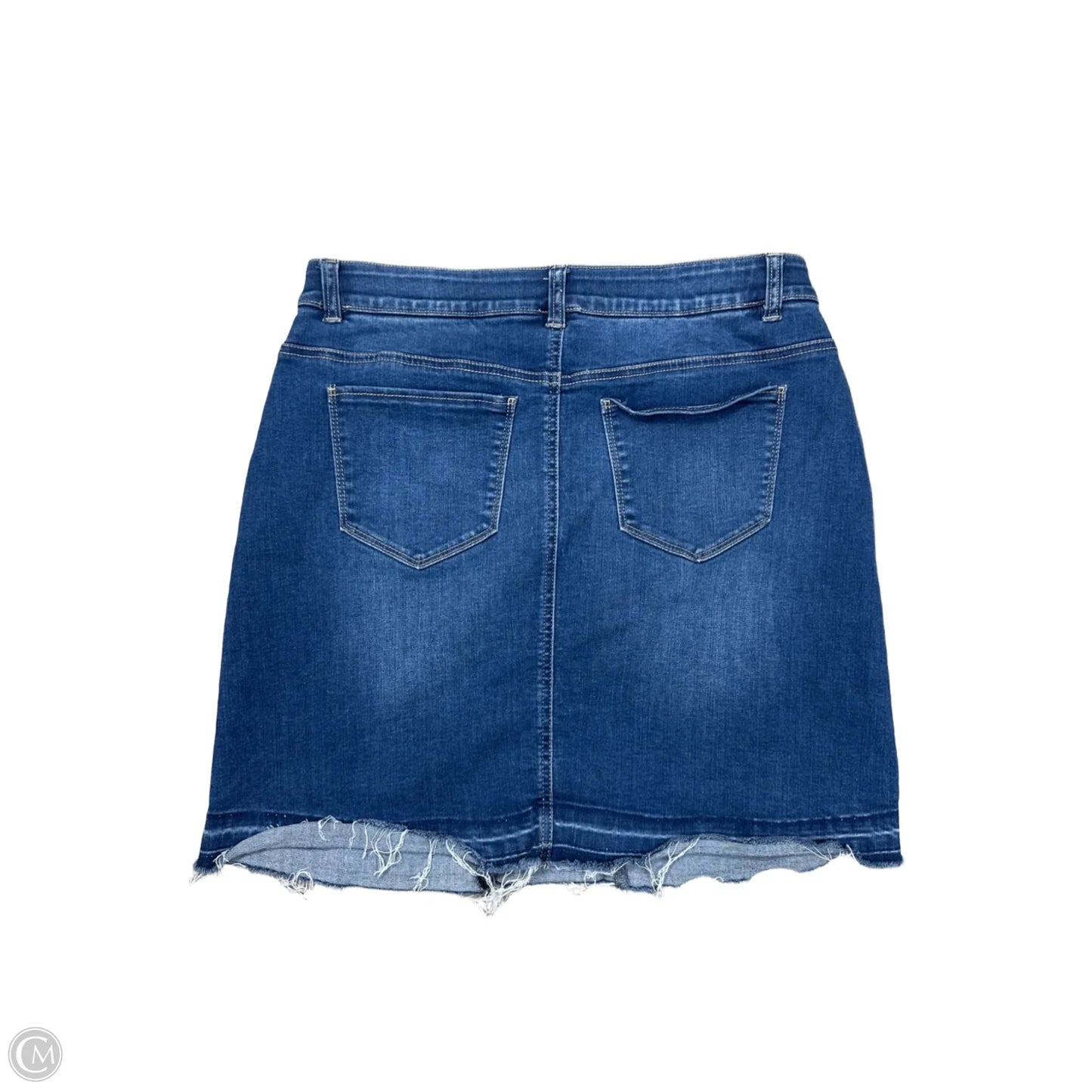 Skirt Mini & Short By West Bound In Blue Denim, Size: S