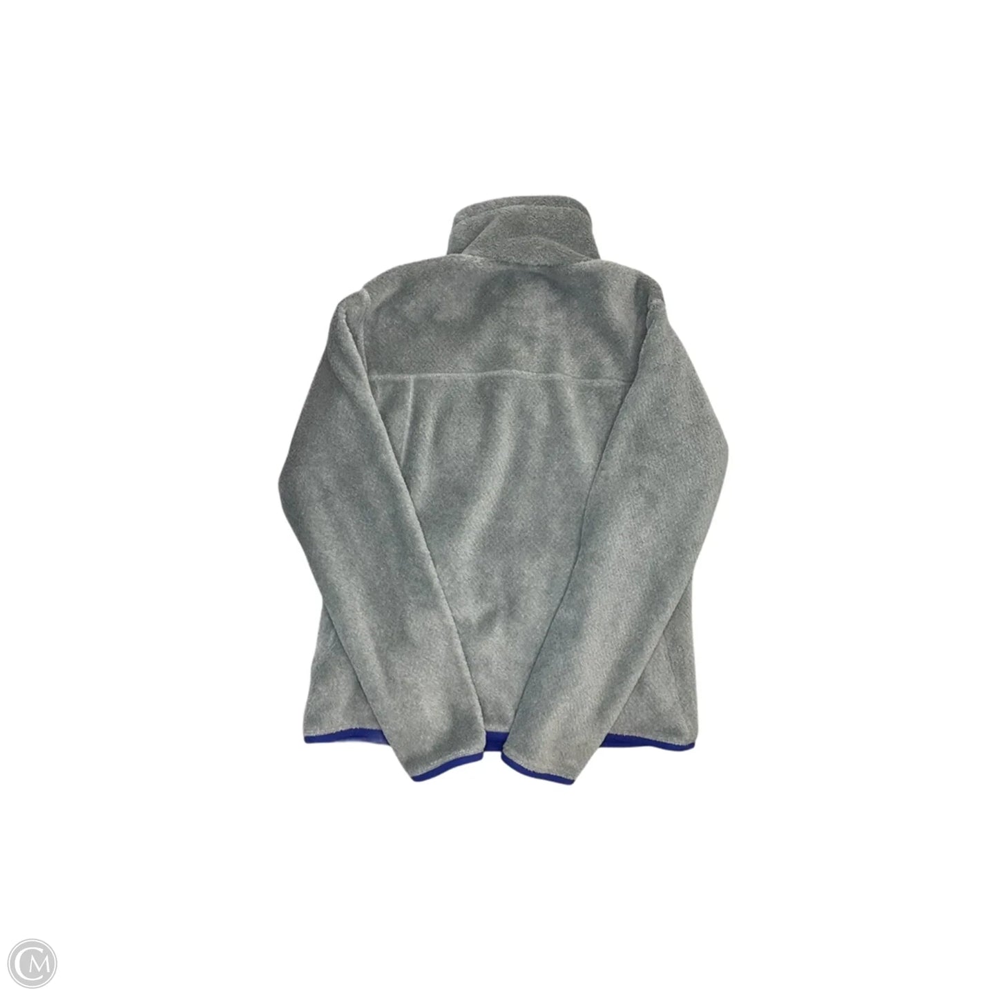 Sweatshirt Collar By Patagonia In Grey, Size: S