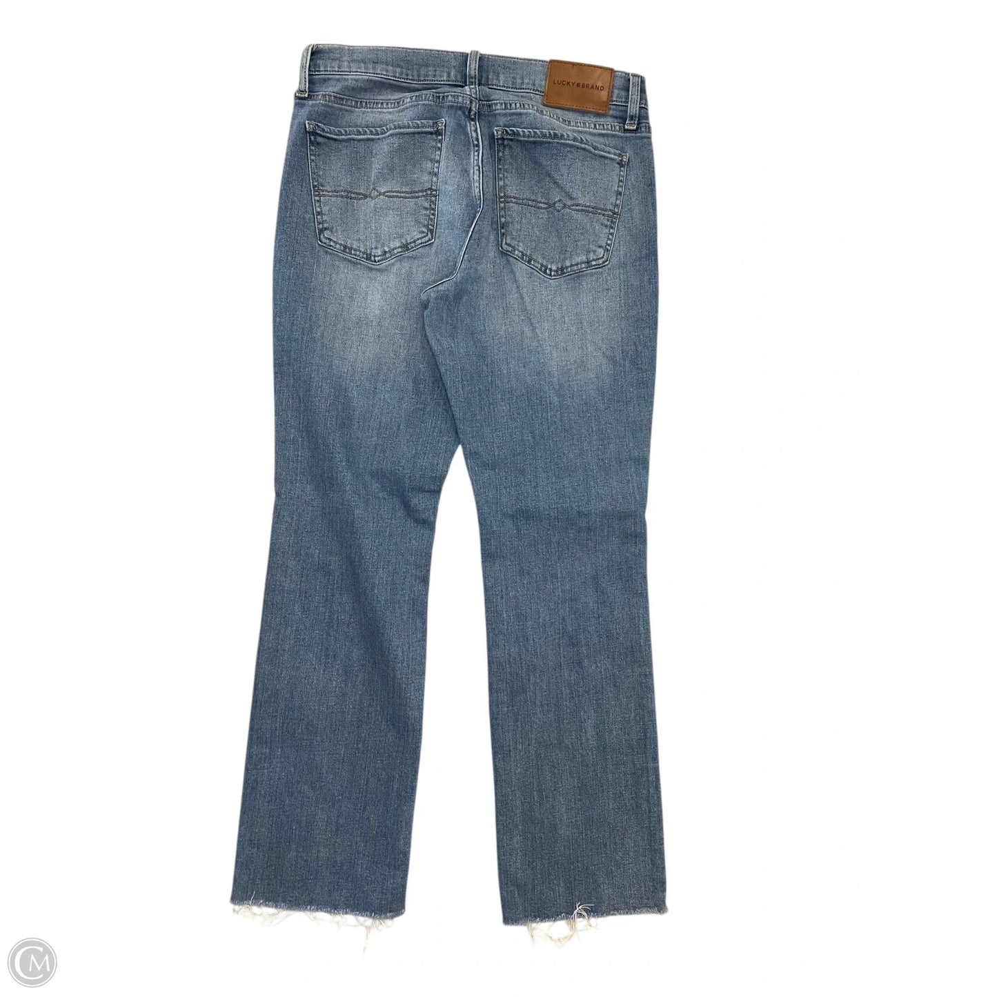 Jeans Boot Cut By Lucky Brand In Blue Denim, Size: 10