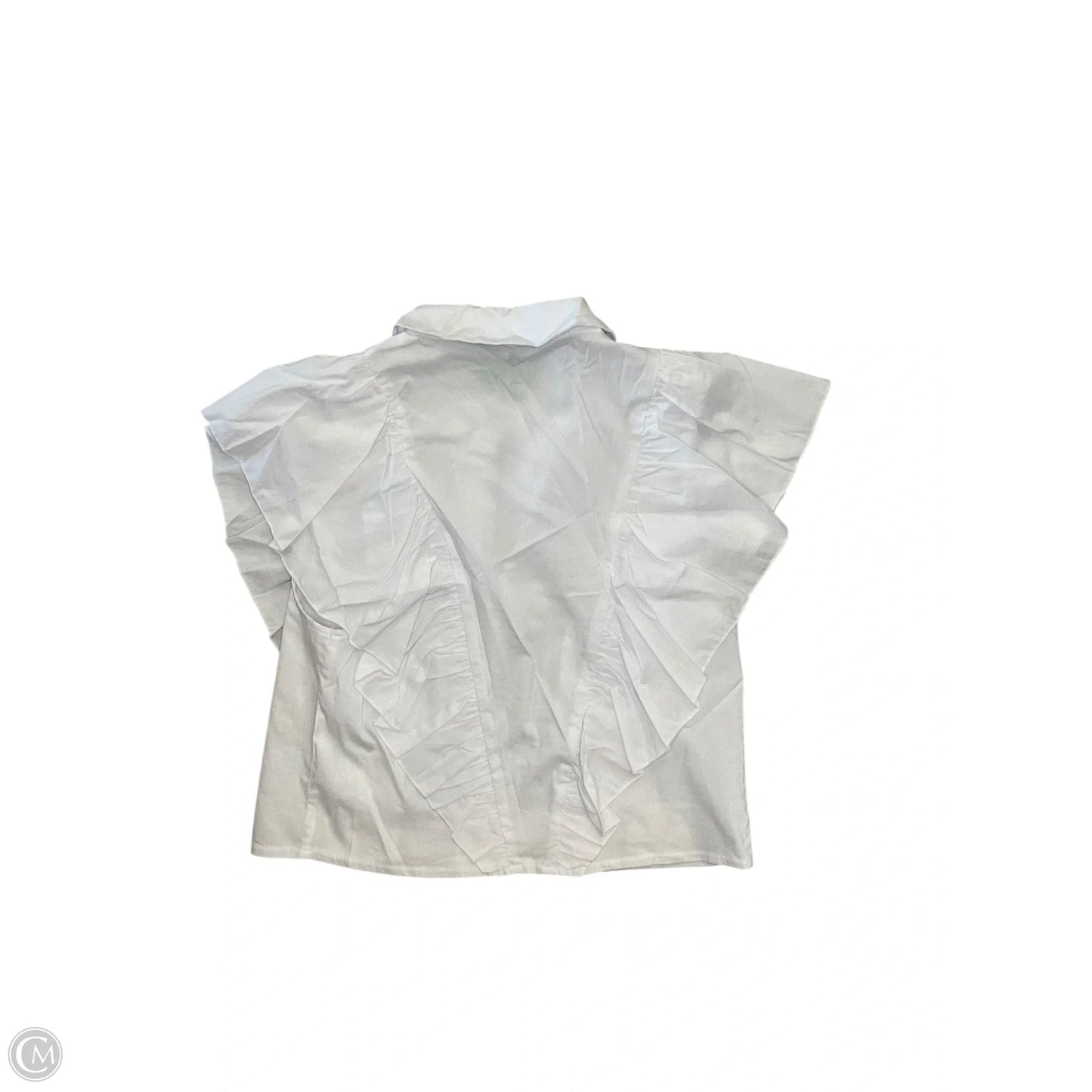 Top Sleeveless By Kimichi Blue In White, Size: S