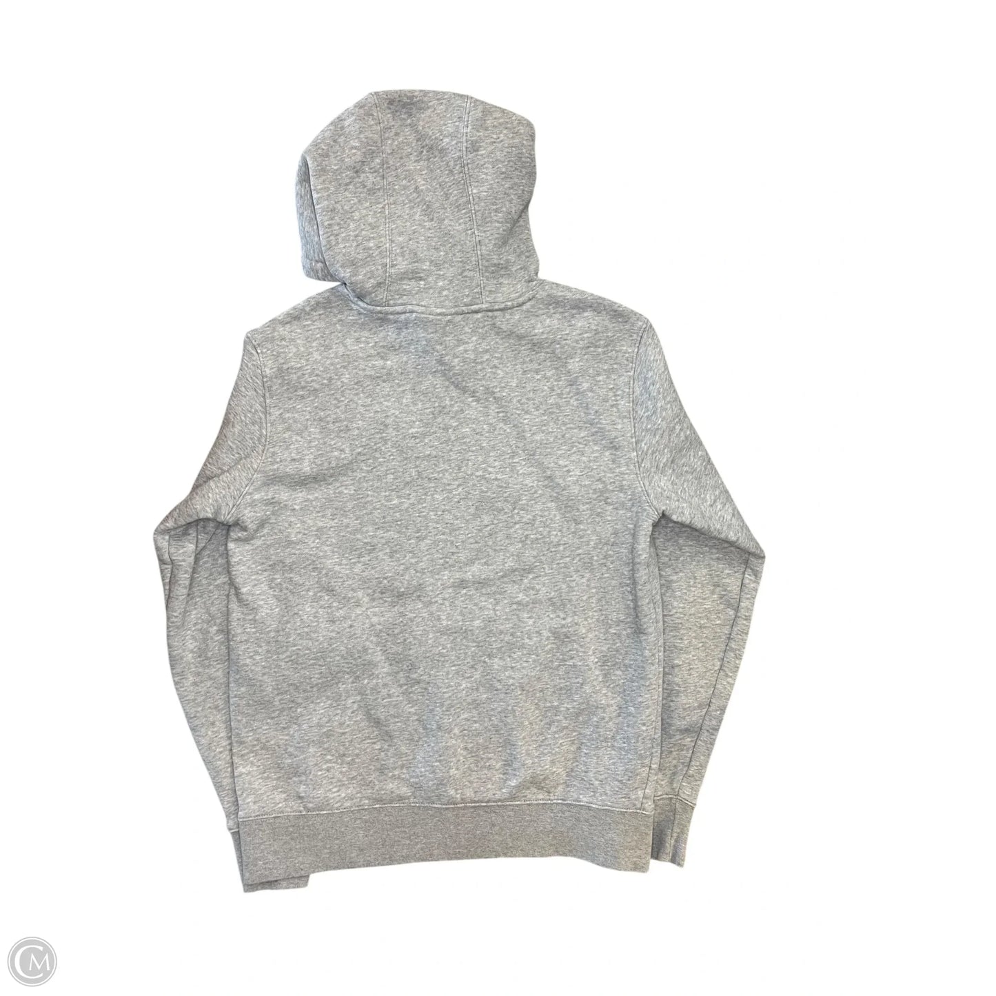 Athletic Sweatshirt Hoodie By Reebok In Grey, Size: S