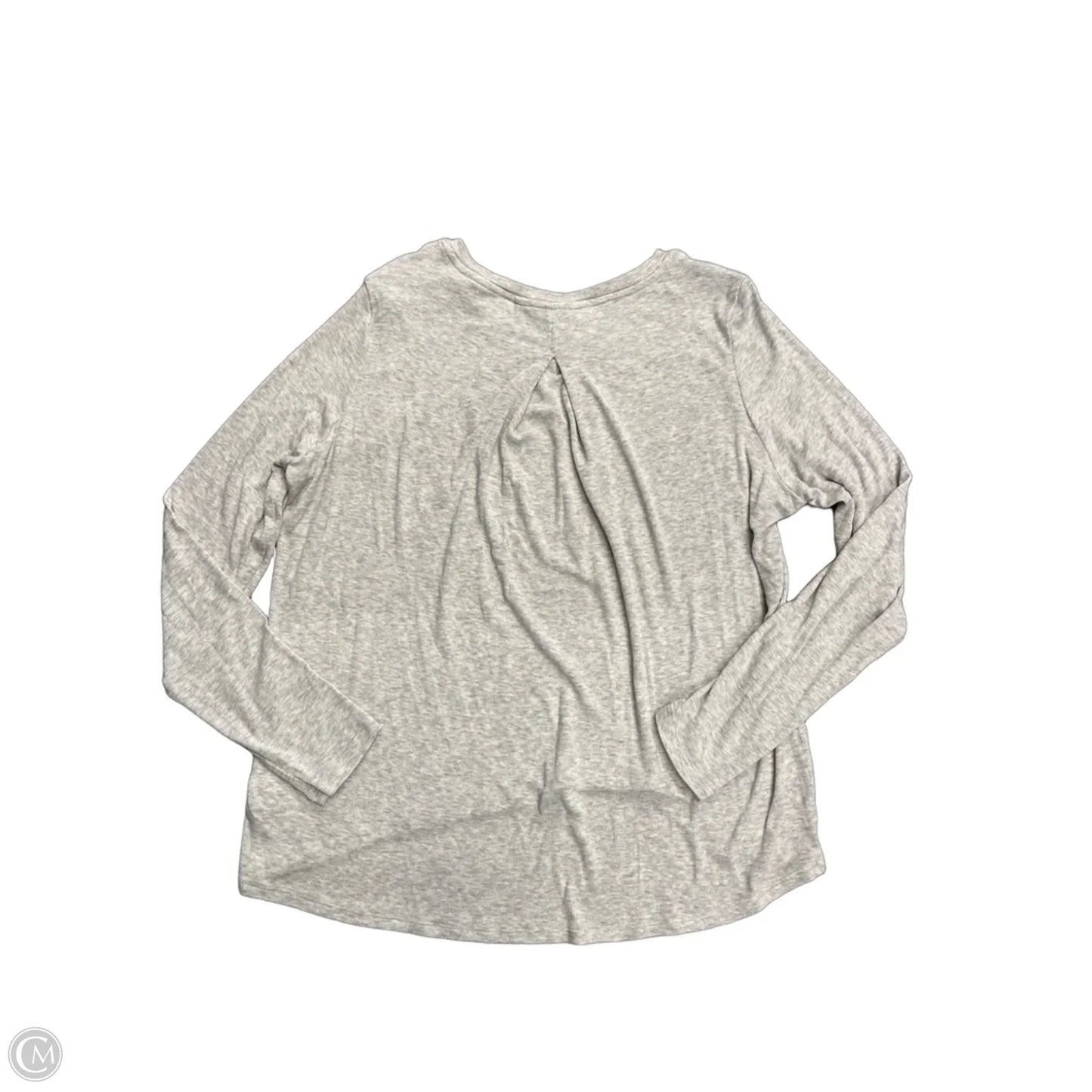 Athletic Top Long Sleeve Crewneck By Athleta In Grey, Size: S