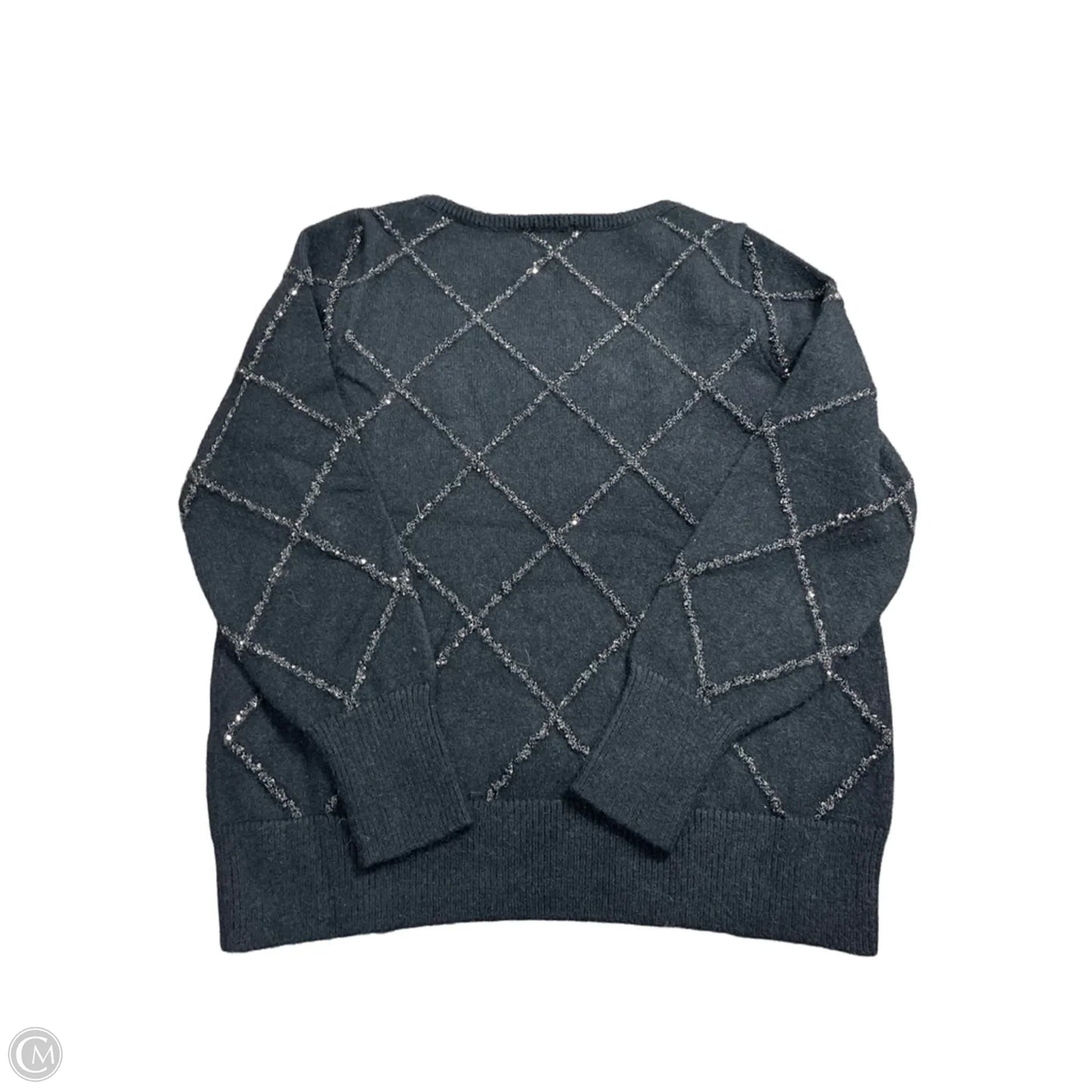 Sweater By Chicos In Black, Size: M