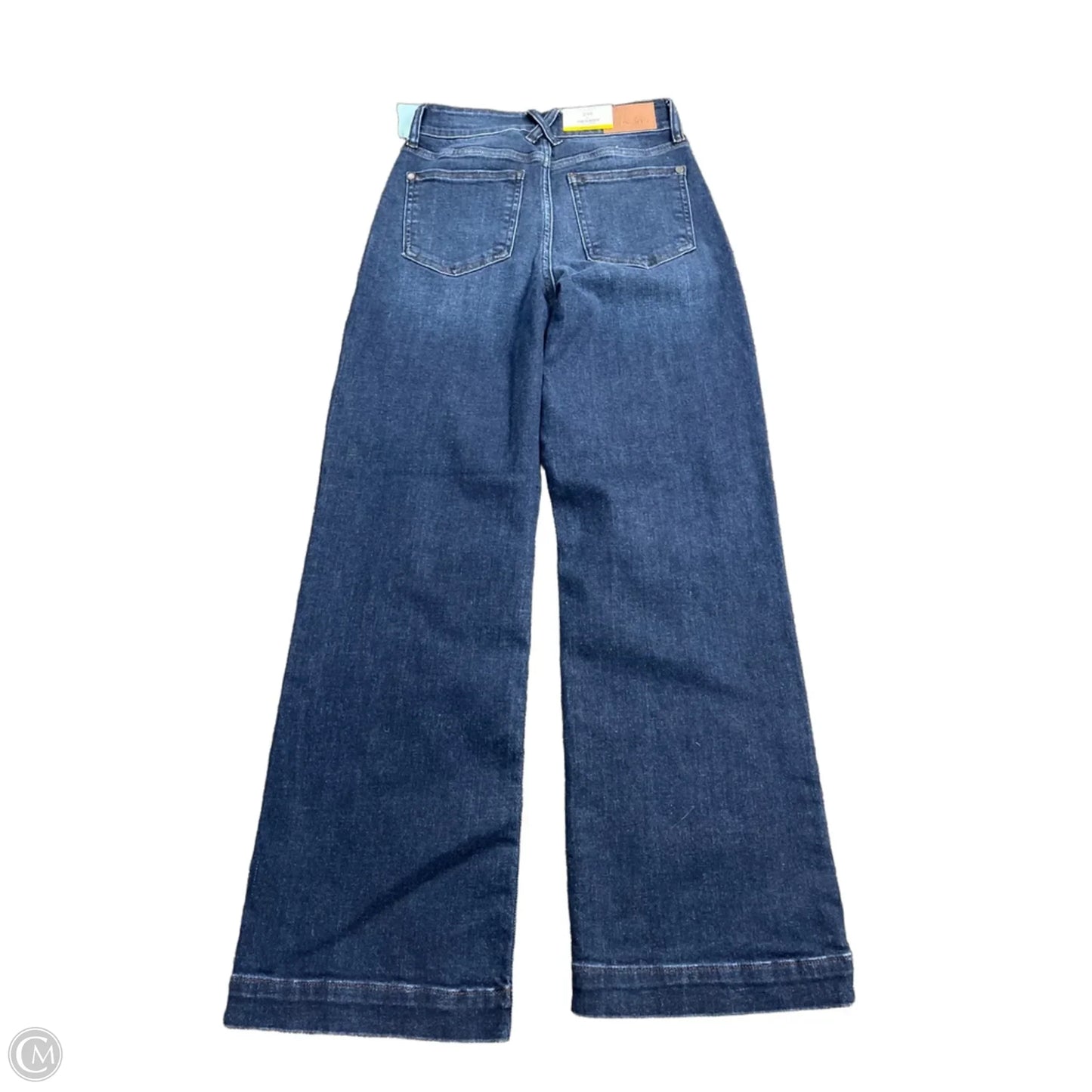 Jeans Wide Leg By Judy Blue In Blue Denim, Size: 2