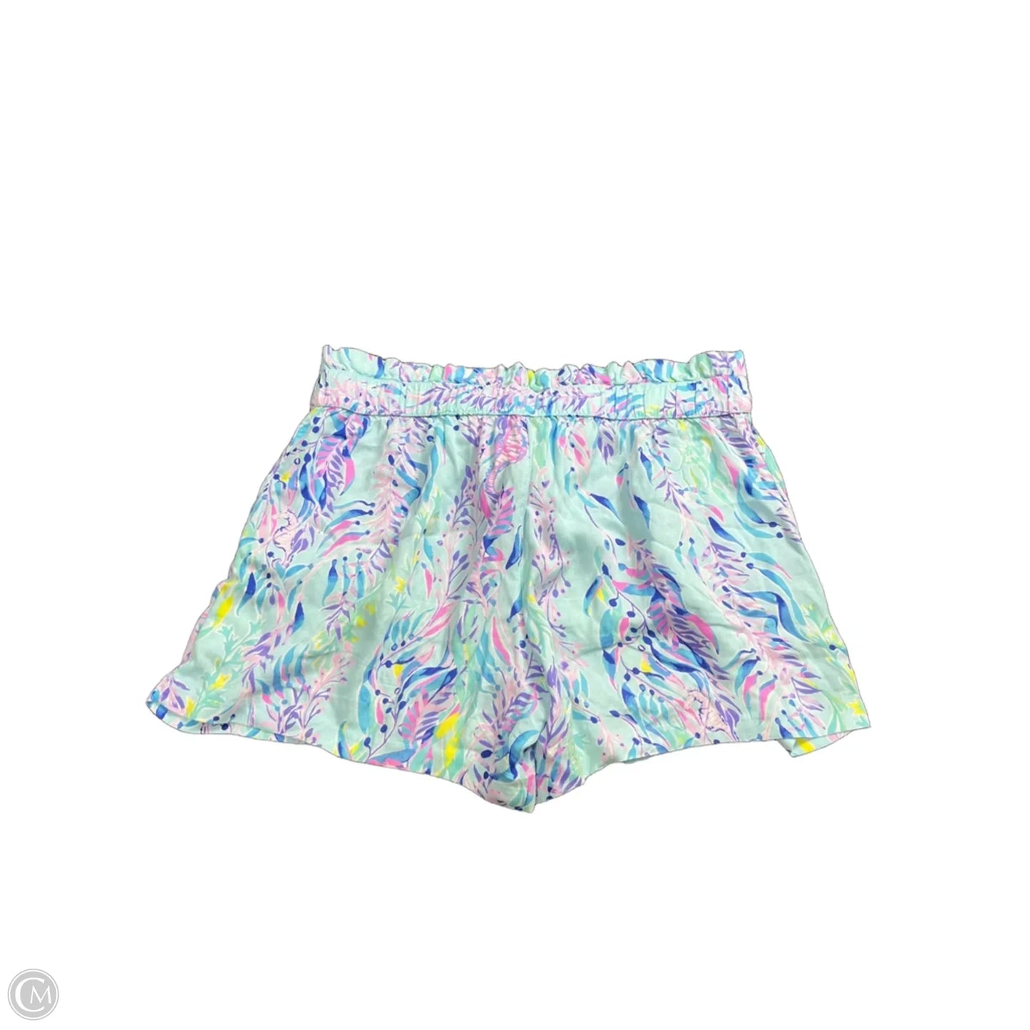 Shorts Designer By Lilly Pulitzer In Blue, Size: L