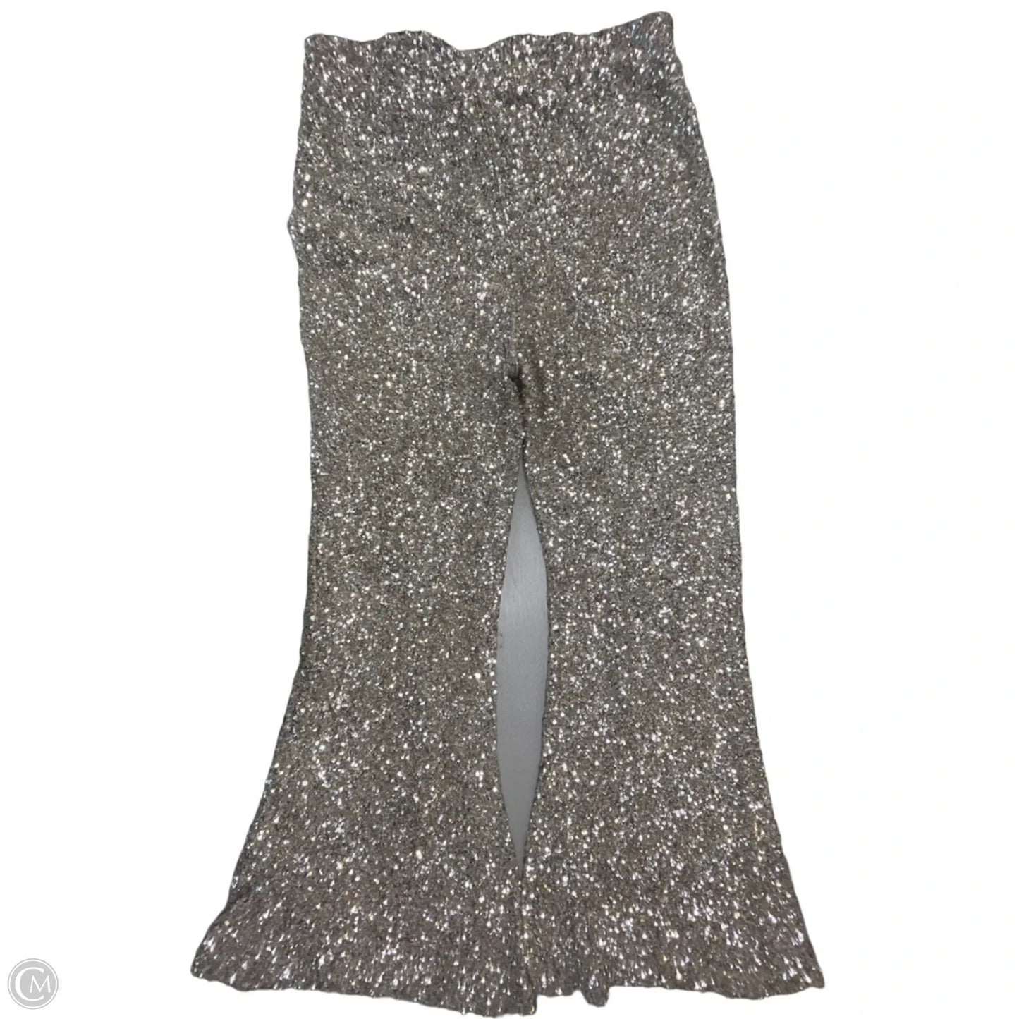 Pants Wide Leg By Express In Silver, Size: L