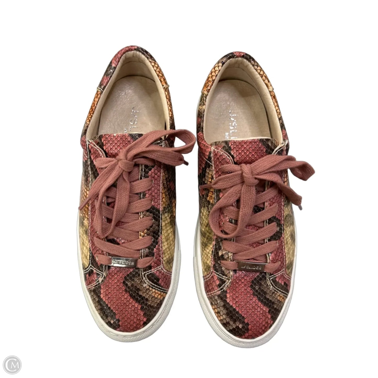 Shoes Sneakers By J Slides In Snakeskin Print, Size: 6