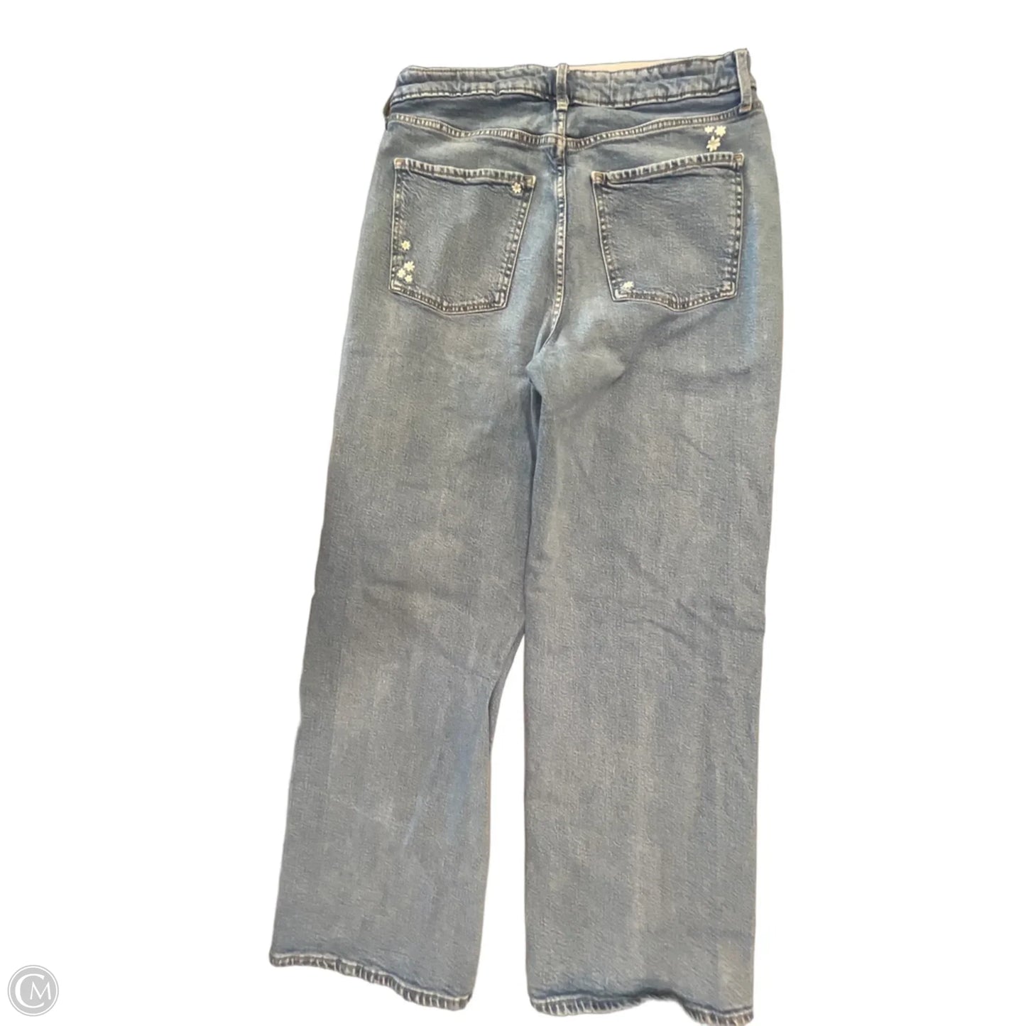 Jeans Wide Leg By Old Navy In Blue Denim, Size: 12p