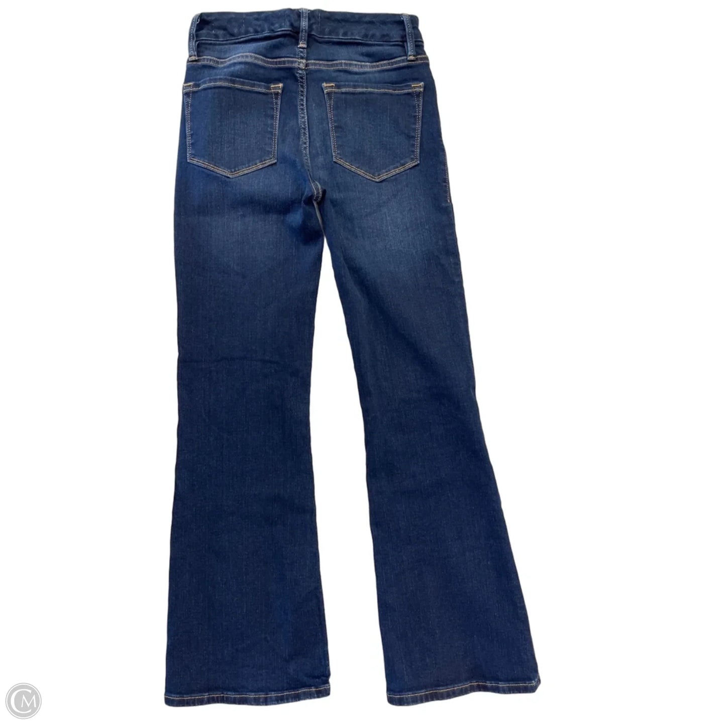 Jeans Flared By Frame In Blue Denim, Size: 0