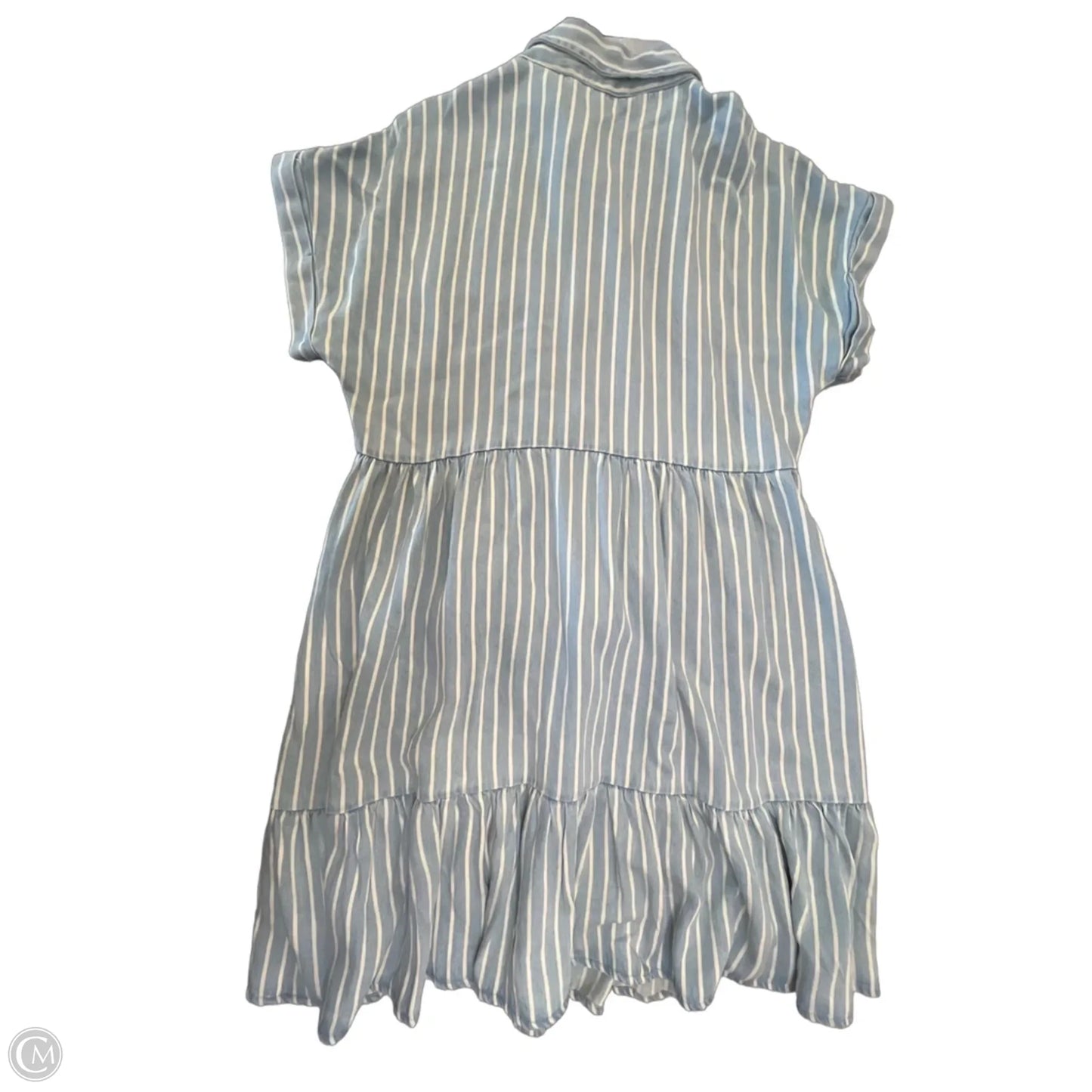Dress Casual Short By Blu Pepper In Blue, Size: L
