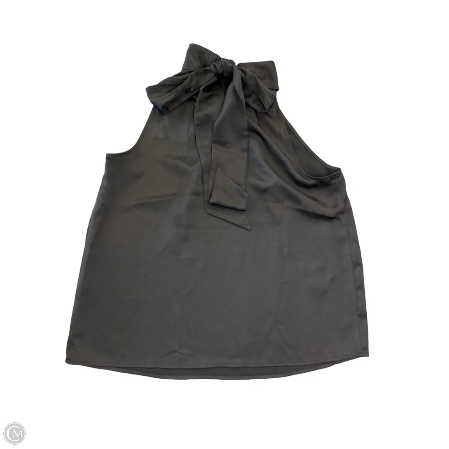 Blouse Sleeveless By Loft In Black, Size: S