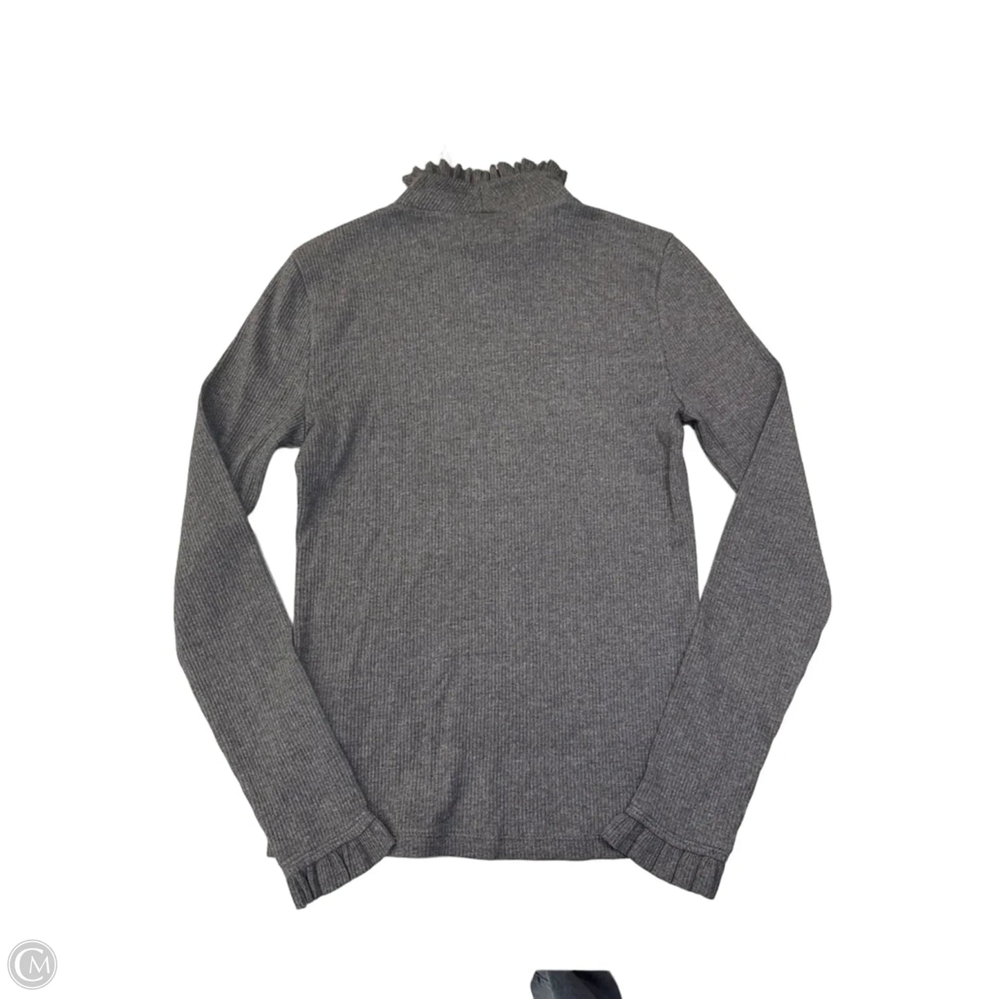 Top Long Sleeve By J. Crew In Grey, Size: S