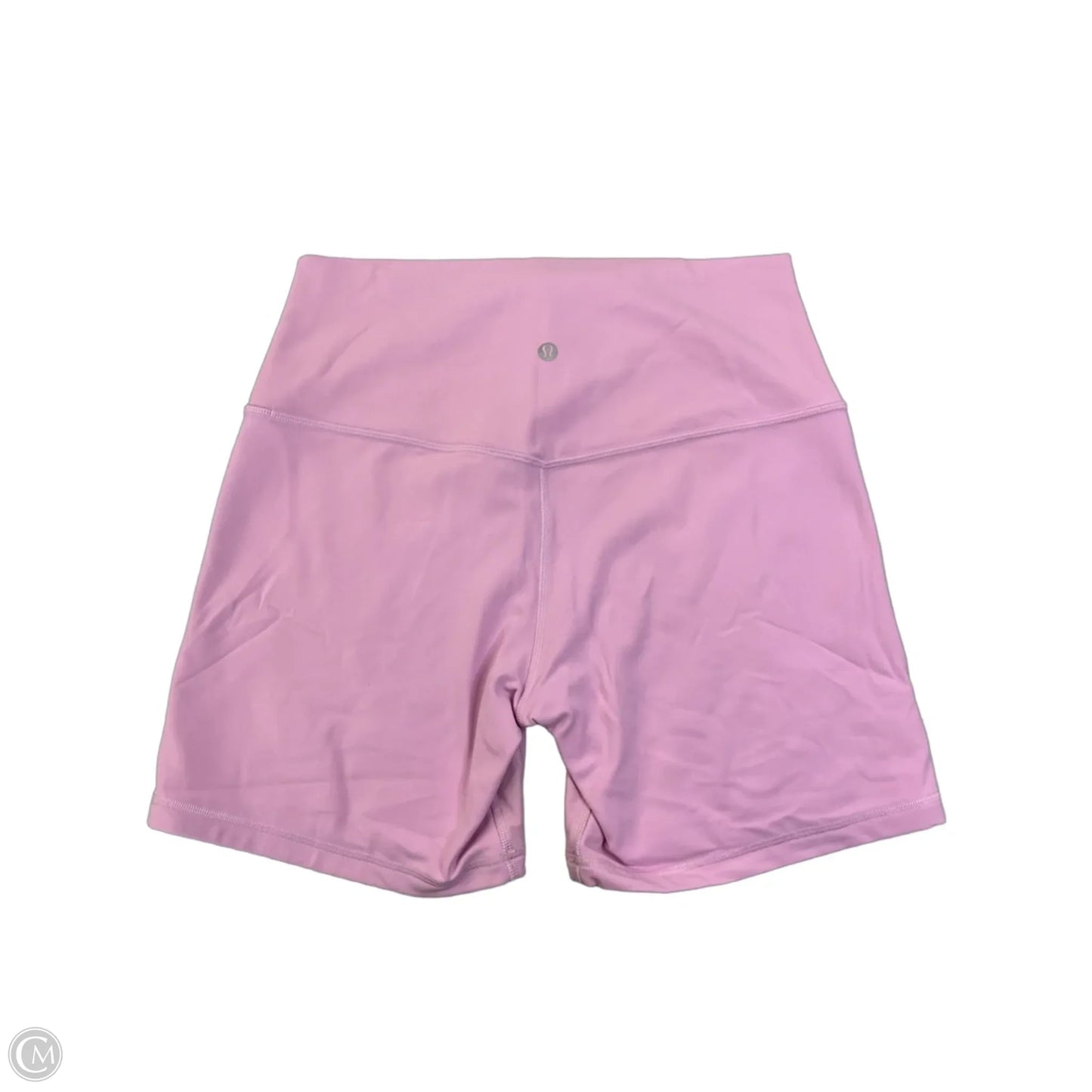 Athletic Shorts By Lululemon In Pink, Size: M