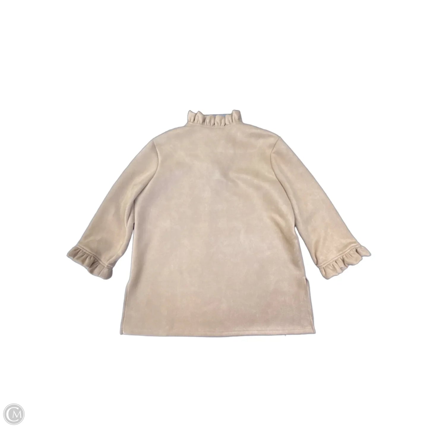 Top 3/4 Sleeve By Jude Connally In Tan, Size: S