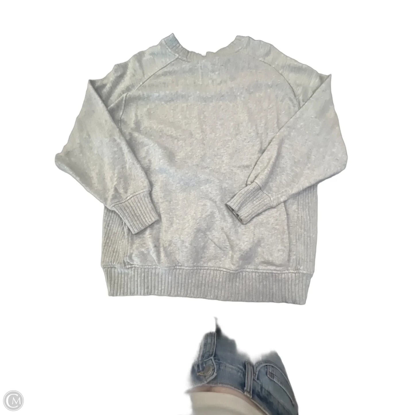 Sweatshirt Crewneck By Aerie In Grey, Size: Xs