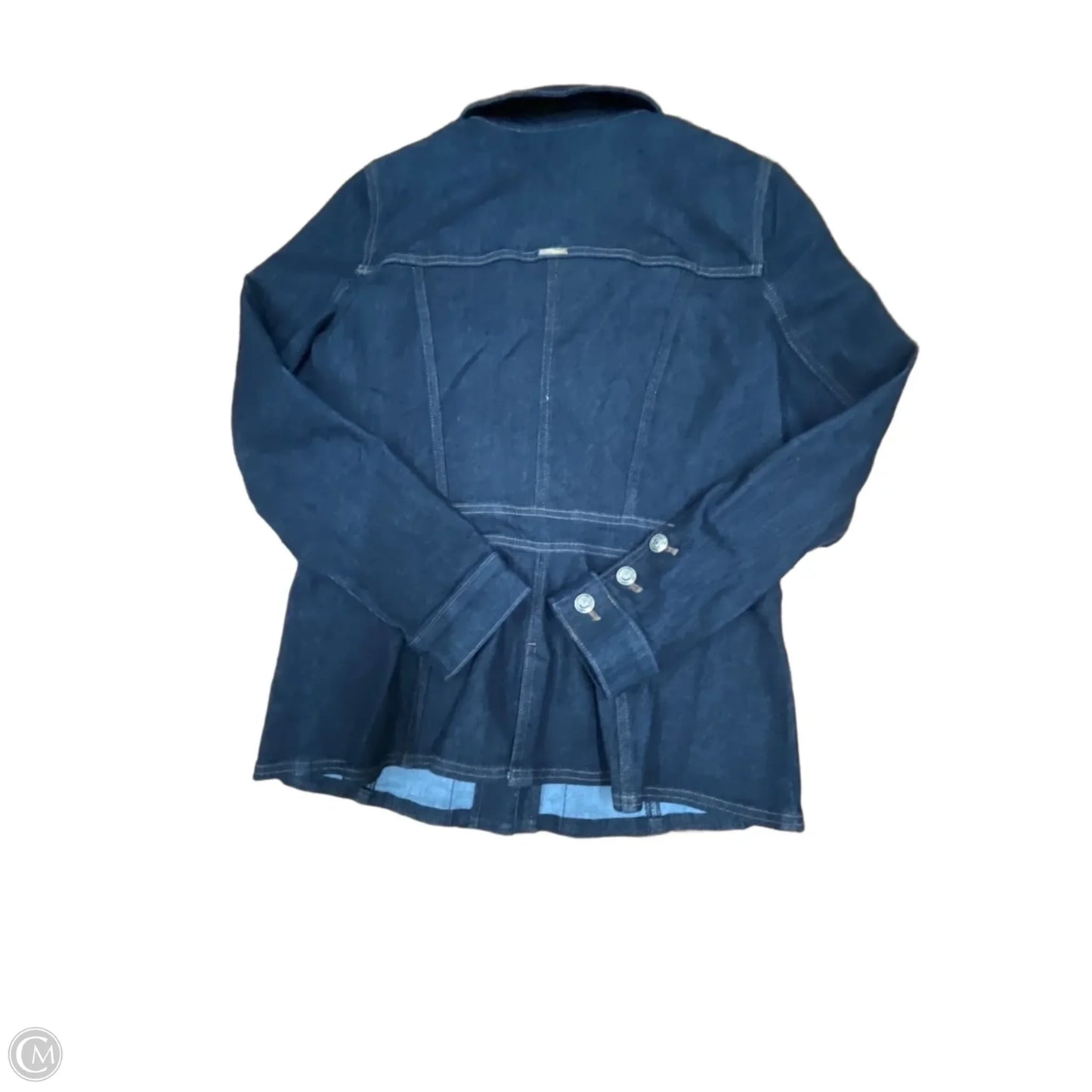 Jacket Denim By White House Black Market In Blue Denim, Size: L