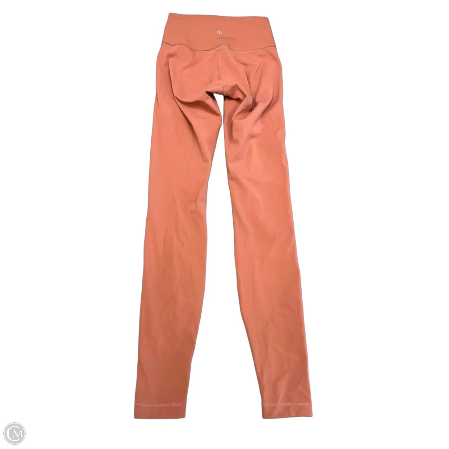 Athletic Leggings By Lululemon In Peach, Size: Xs
