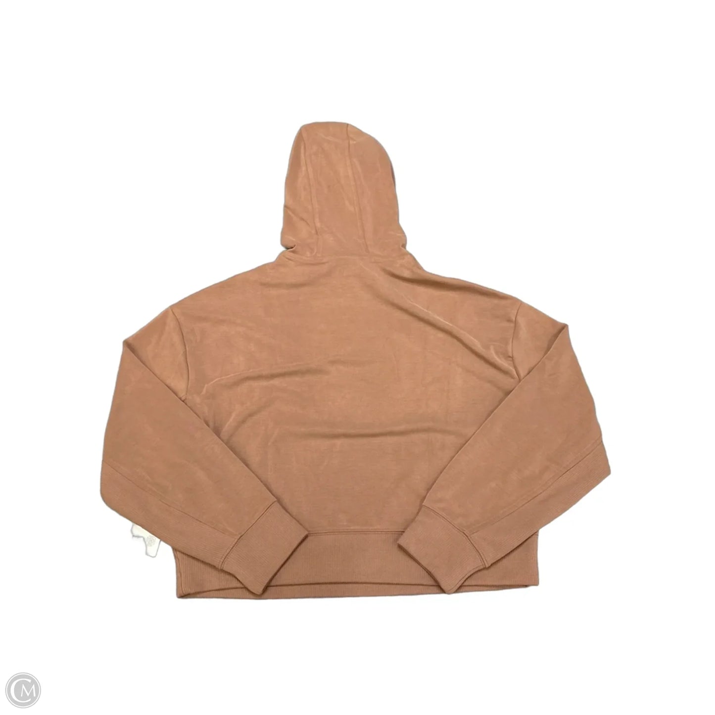 Athletic Sweatshirt Hoodie By Athleta In Tan, Size: S