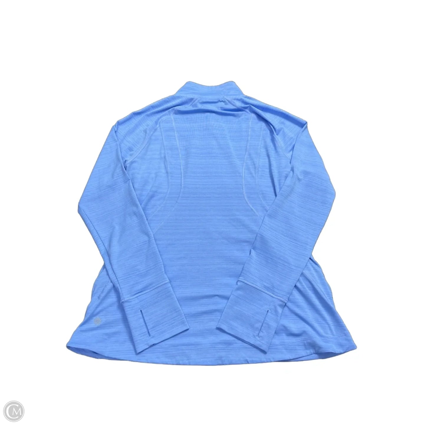 Athletic Jacket By Athleta In Blue, Size: L