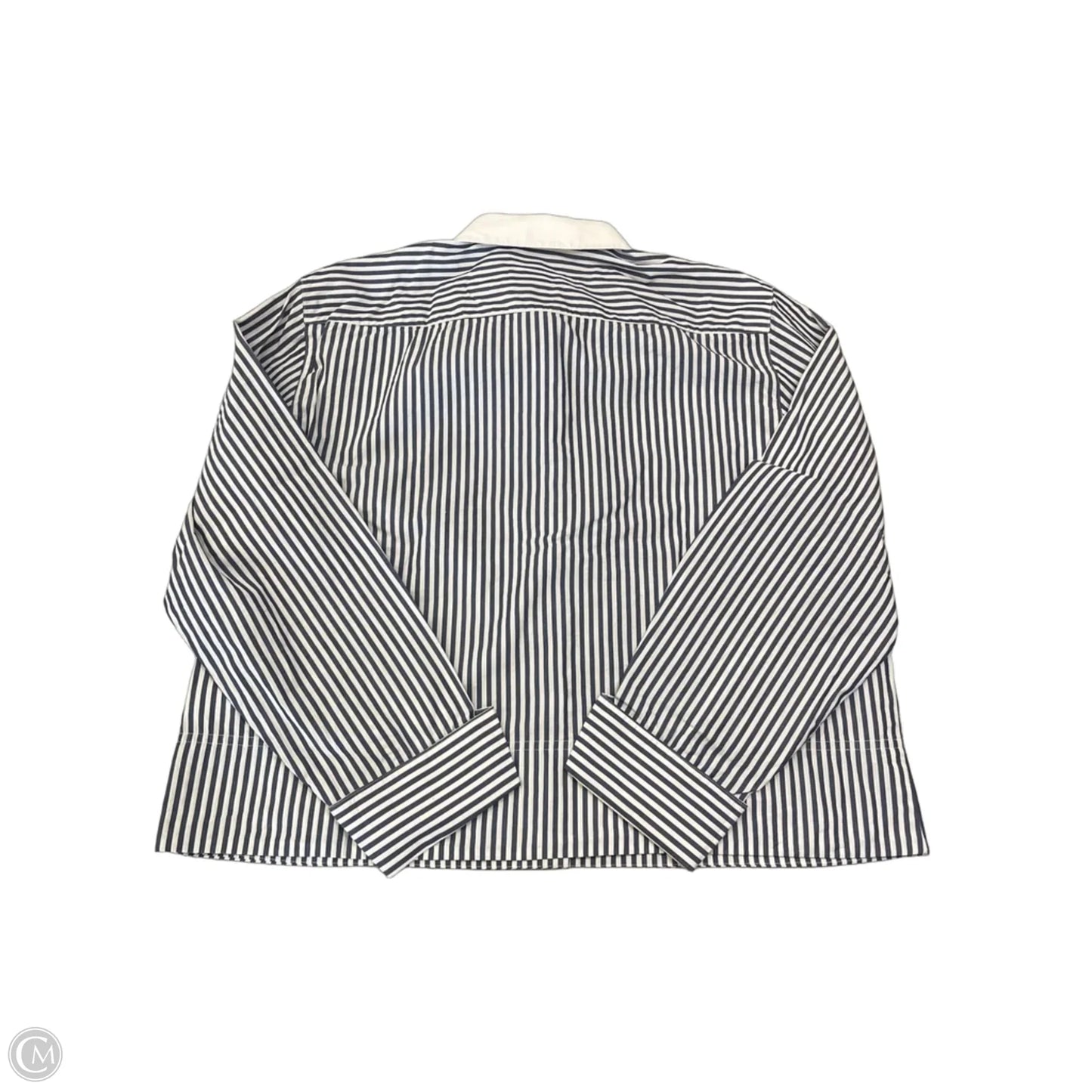 Top Long Sleeve By J. Crew In Striped Pattern, Size: L