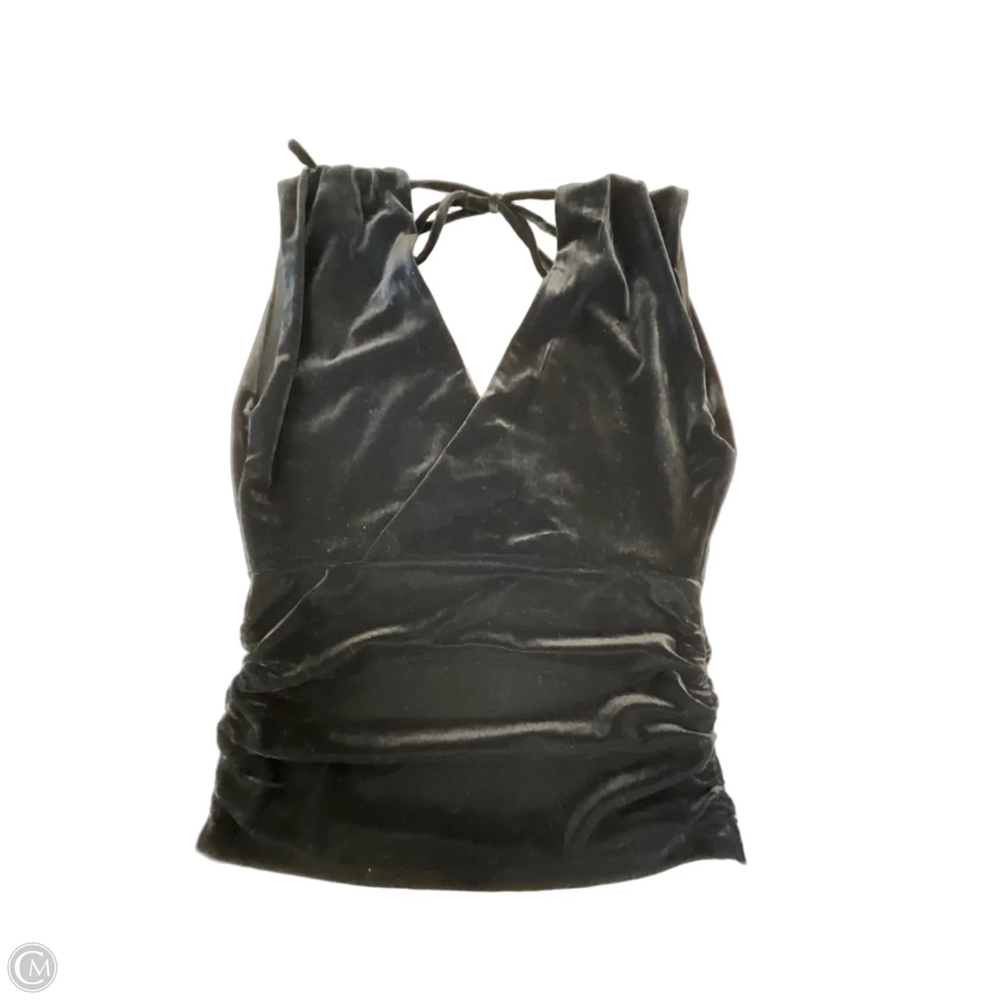 Top Sleeveless By Loft In Black, Size: S