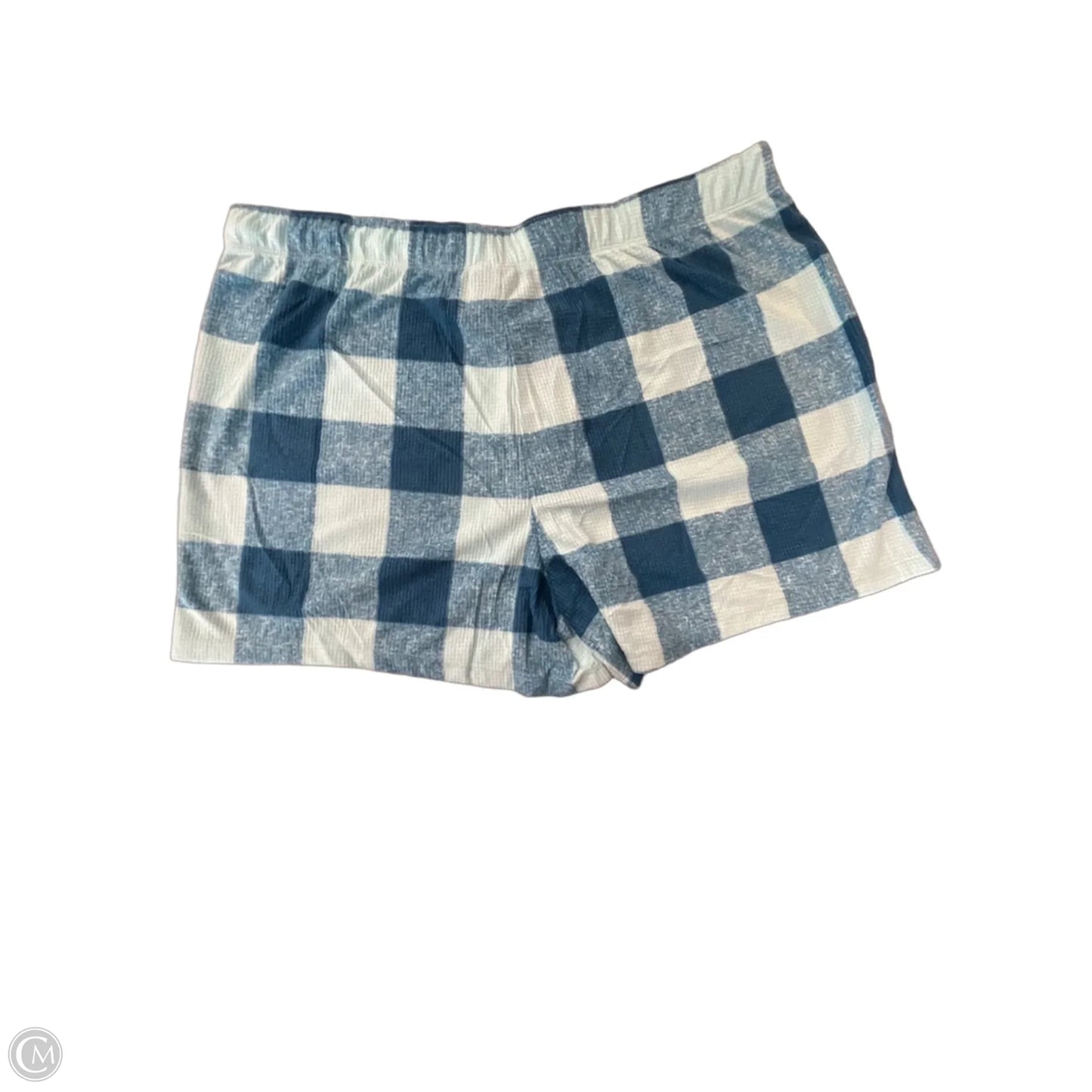 Shorts By Eddie Bauer In Checkered Pattern, Size: Xl