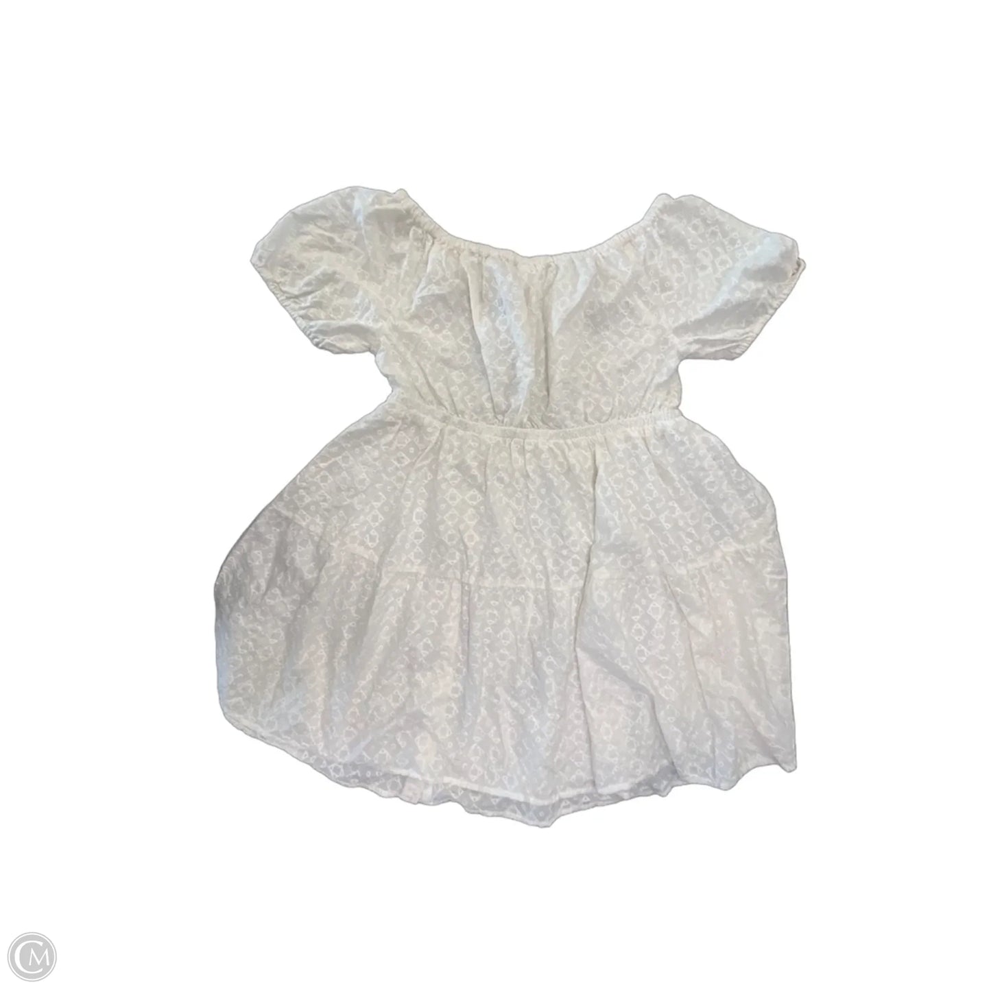 Dress Casual Short By Shyanne In Ivory, Size: L