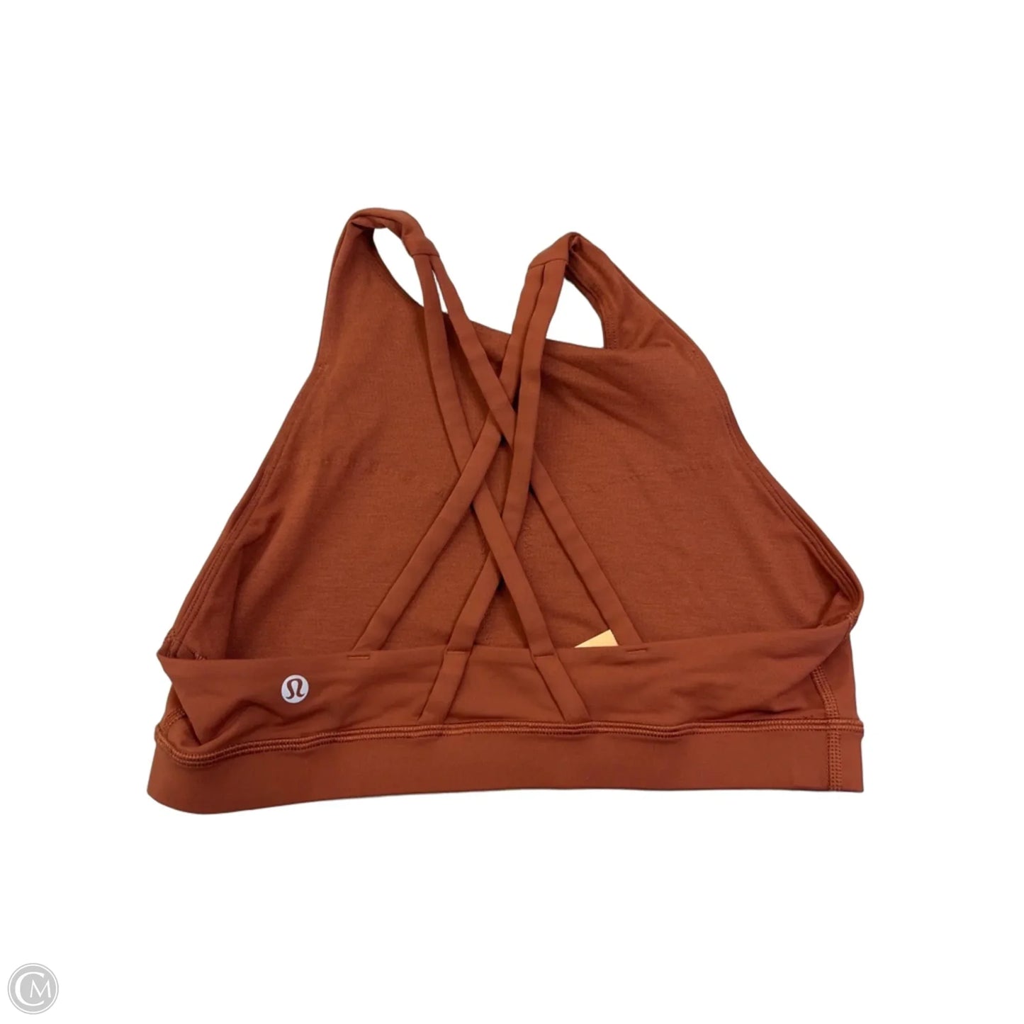 Athletic Bra By Lululemon In Orange, Size: M