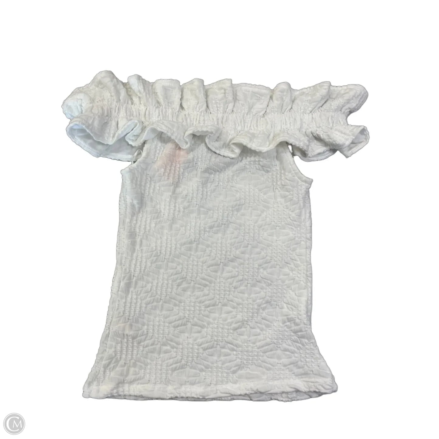 Top Sleeveless By Maeve In White, Size: Xs