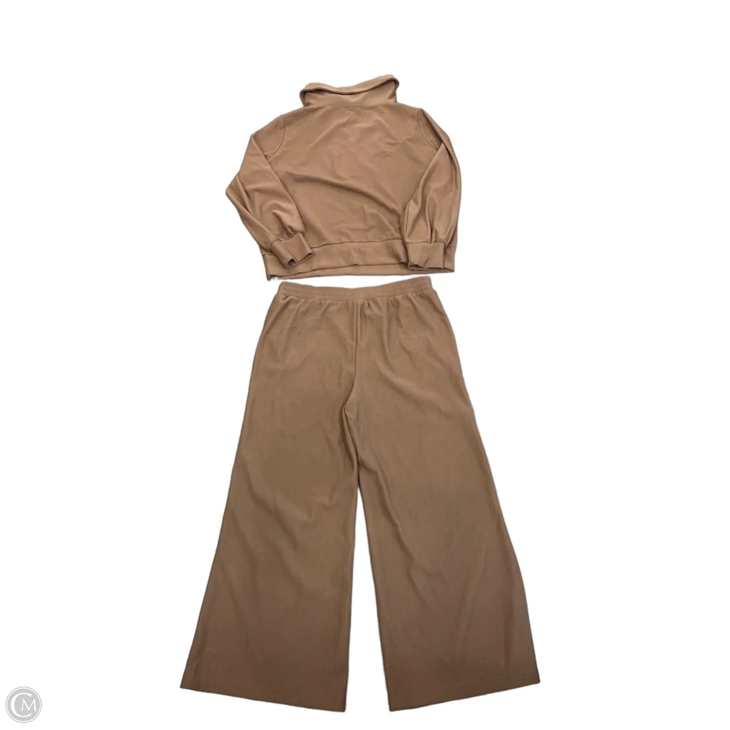 Pants Set 2pc By Umgee In Brown, Size: 1x