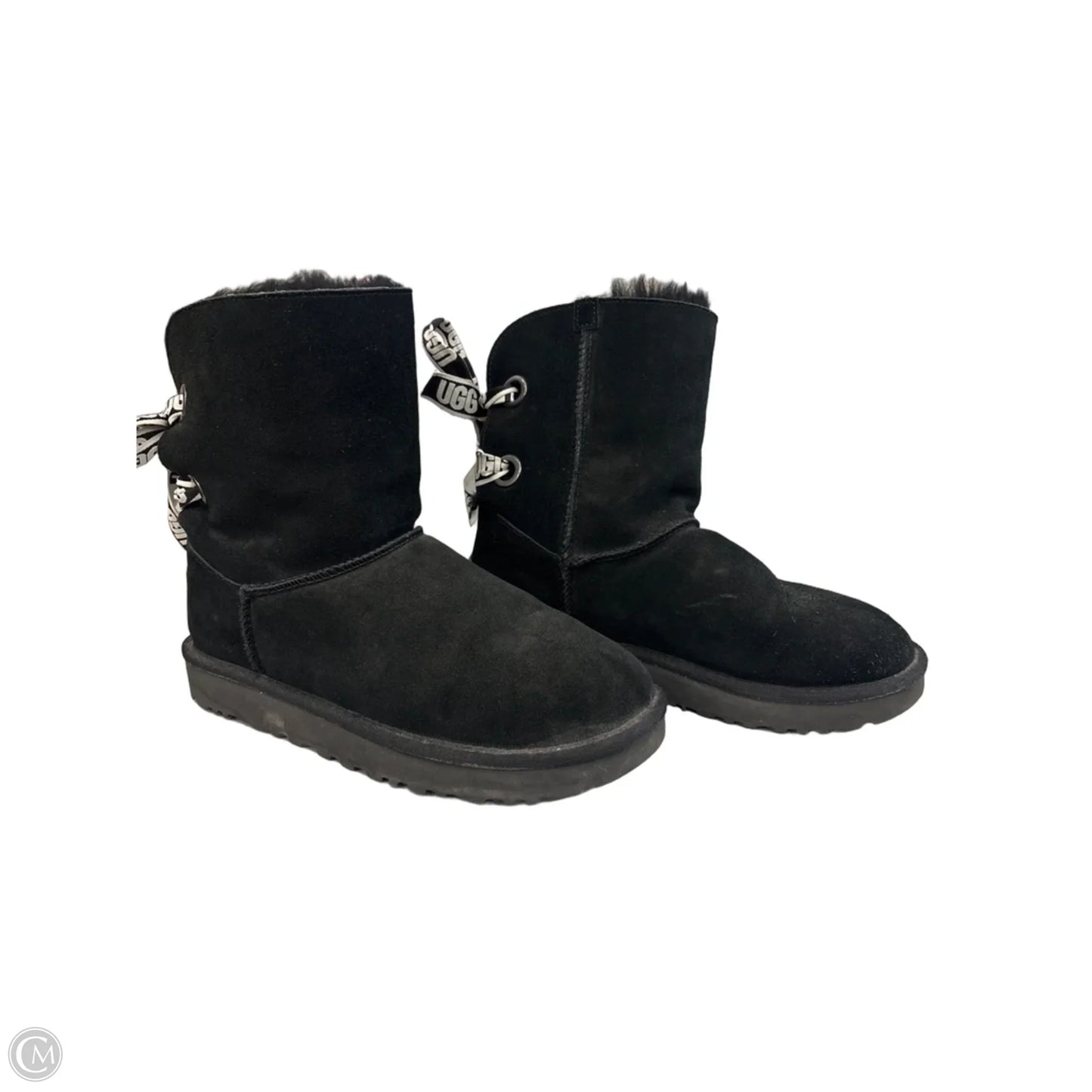 Boots Designer By Ugg In Black, Size: 9