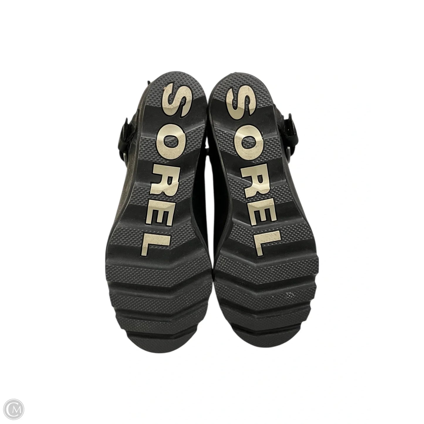 Boots Ankle Heels By Sorel In Black, Size: 10