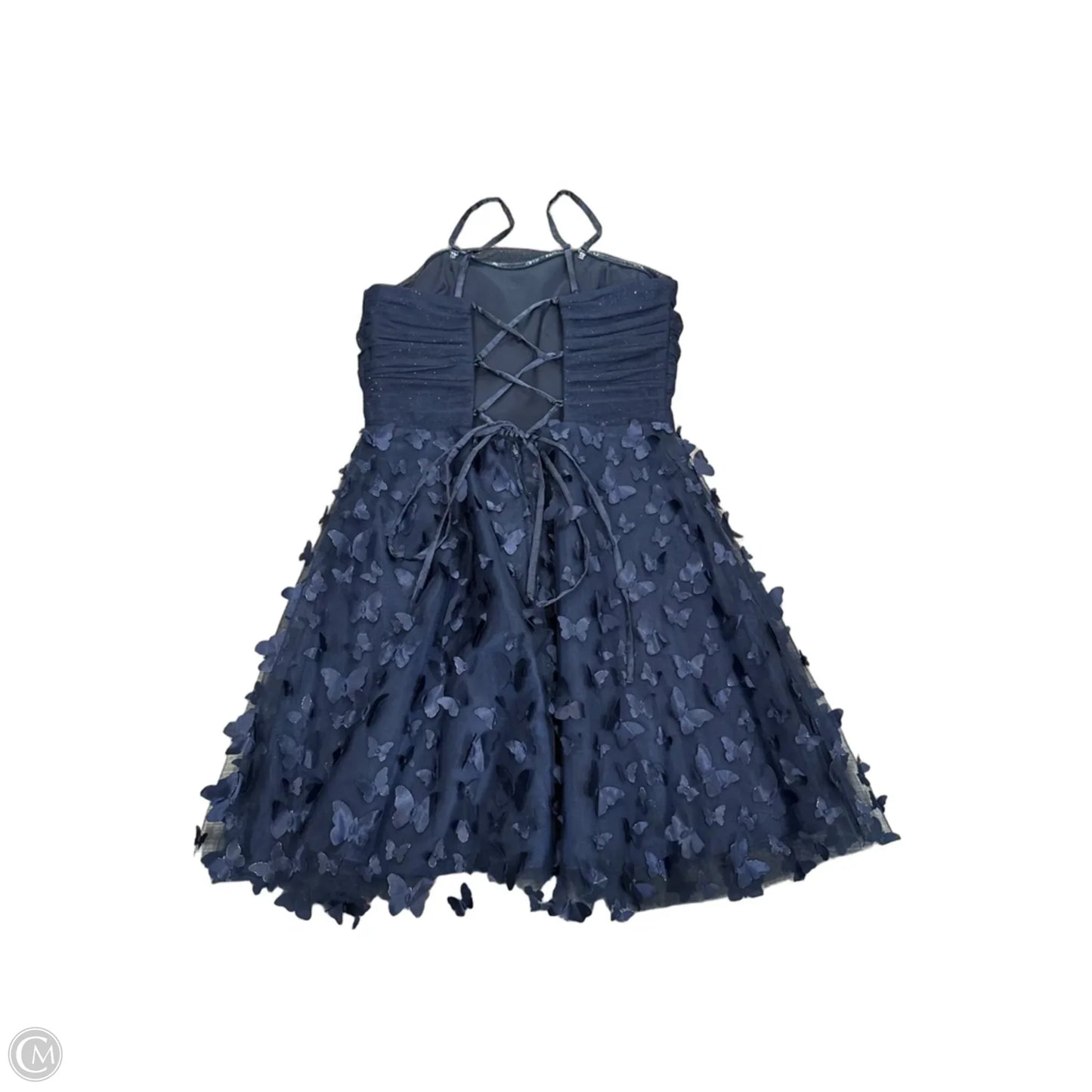 Dress Casual Short By Clothes Mentor In Navy, Size: M