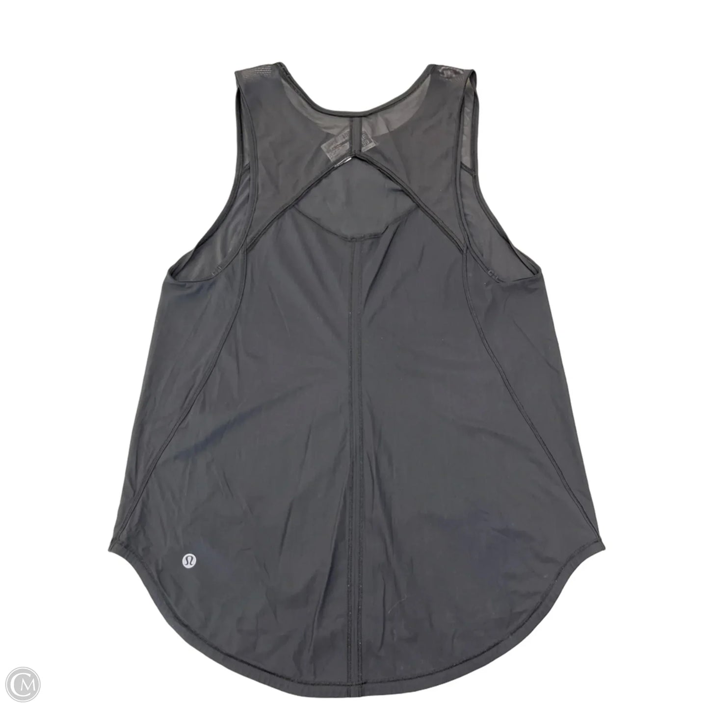 Athletic Tank Top By Lululemon In Black, Size: L