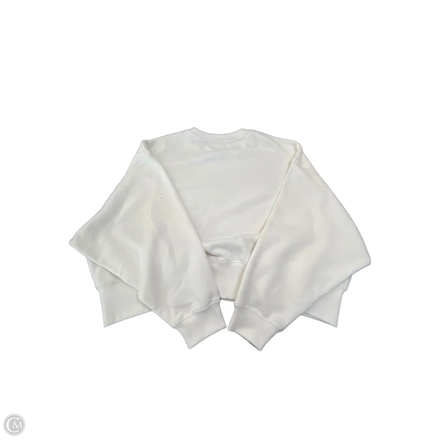 Sweatshirt Crewneck By Pacsun In Cream, Size: L
