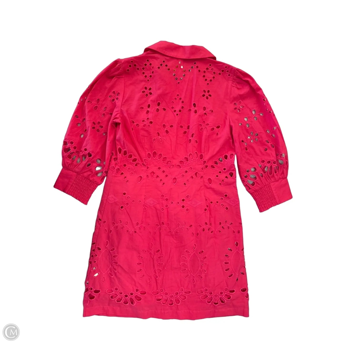 Dress Casual Short By Anthropologie In Pink, Size: M