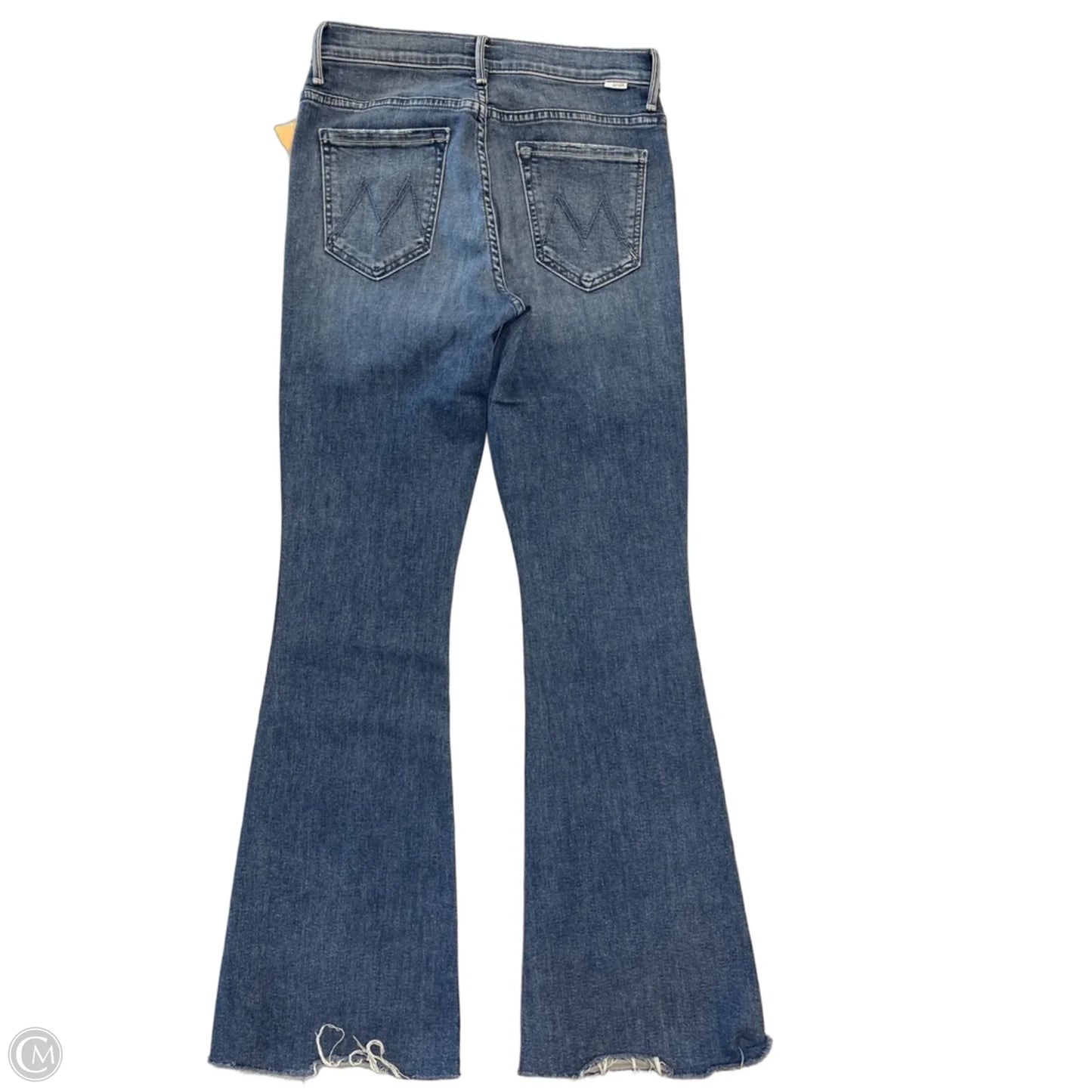 Jeans Flared By Mother In Blue Denim, Size: 4