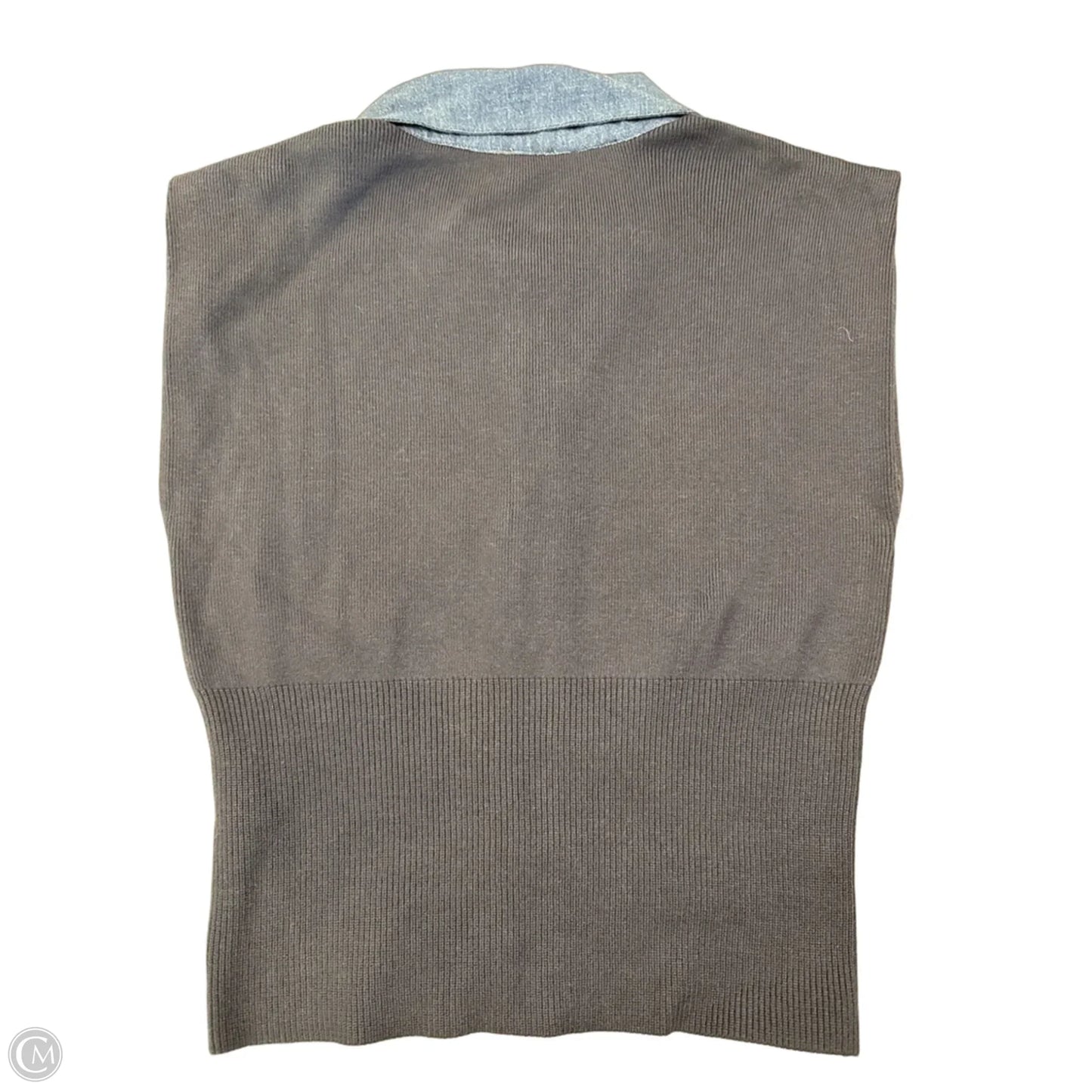Top Sleeveless By Maeve In Navy, Size: S